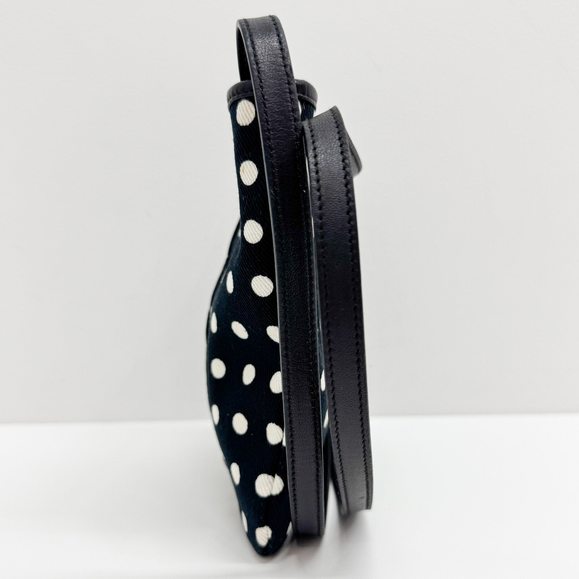 Black Canvas Shoulder Bag