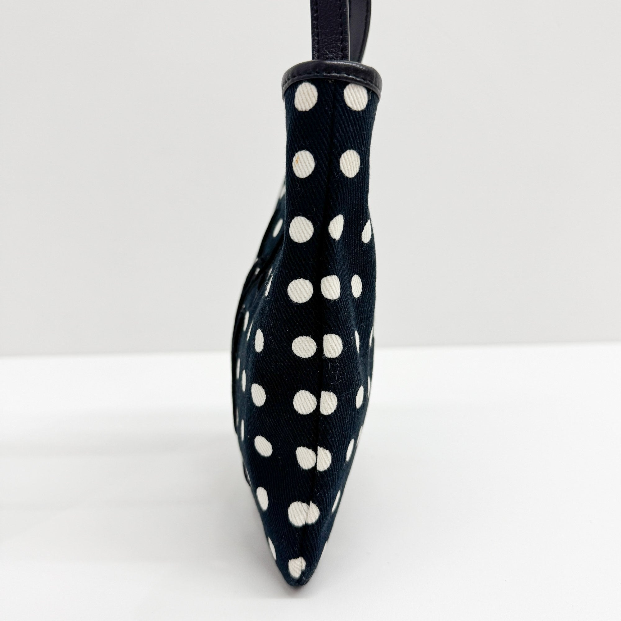 Black Canvas Shoulder Bag