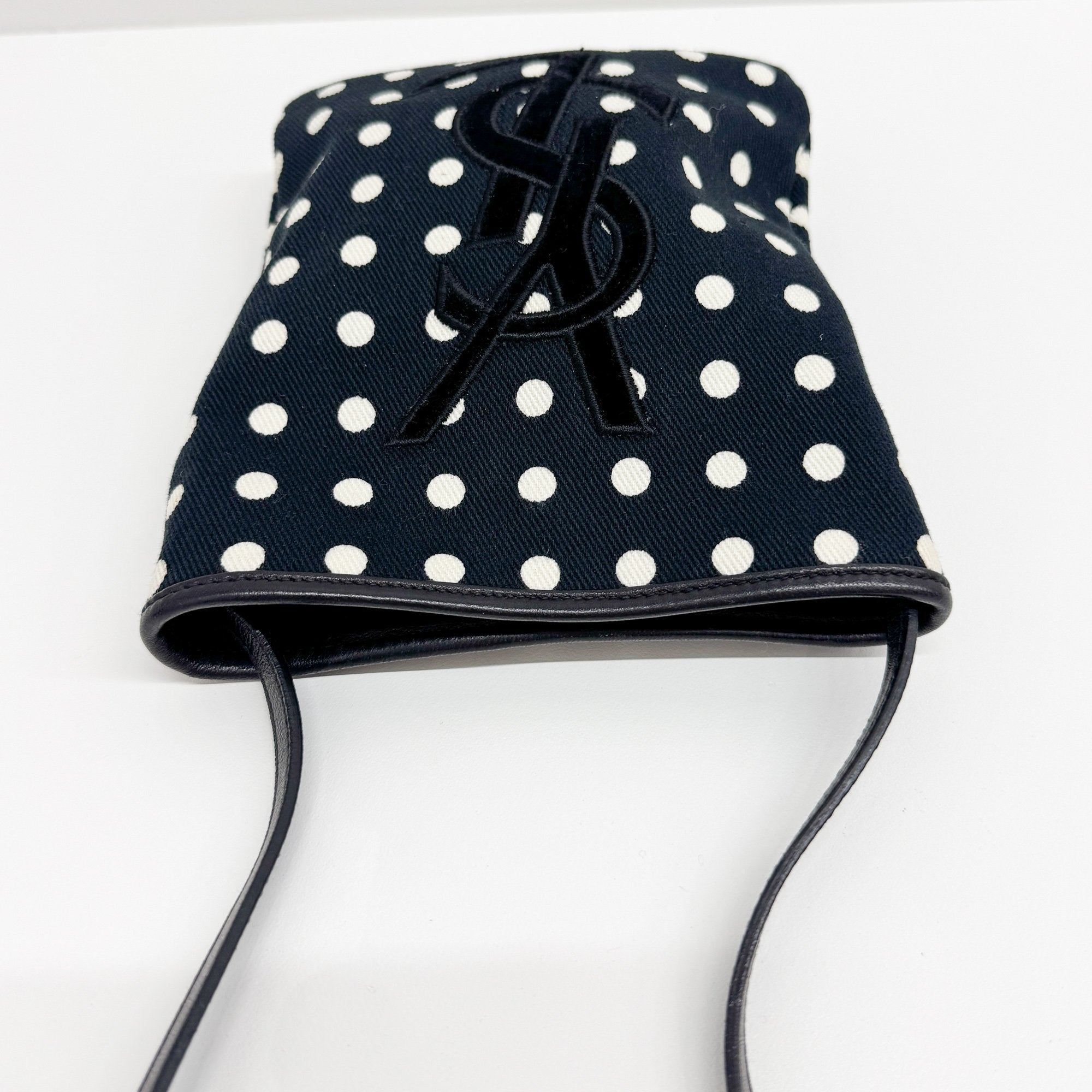 Black Canvas Shoulder Bag