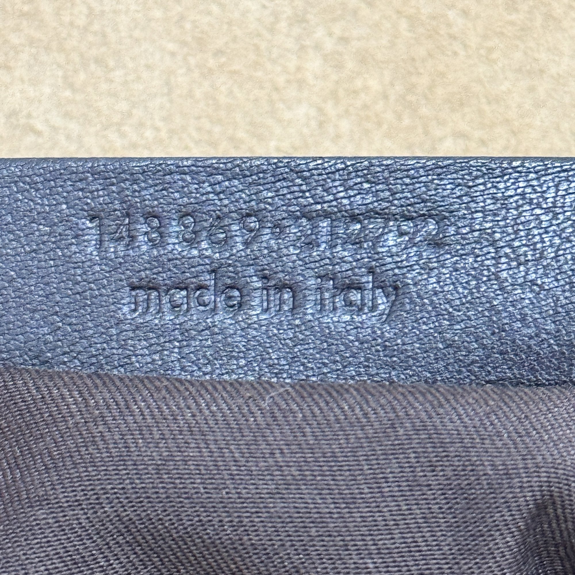 Rive Gauche Brown Suede Travel Bag