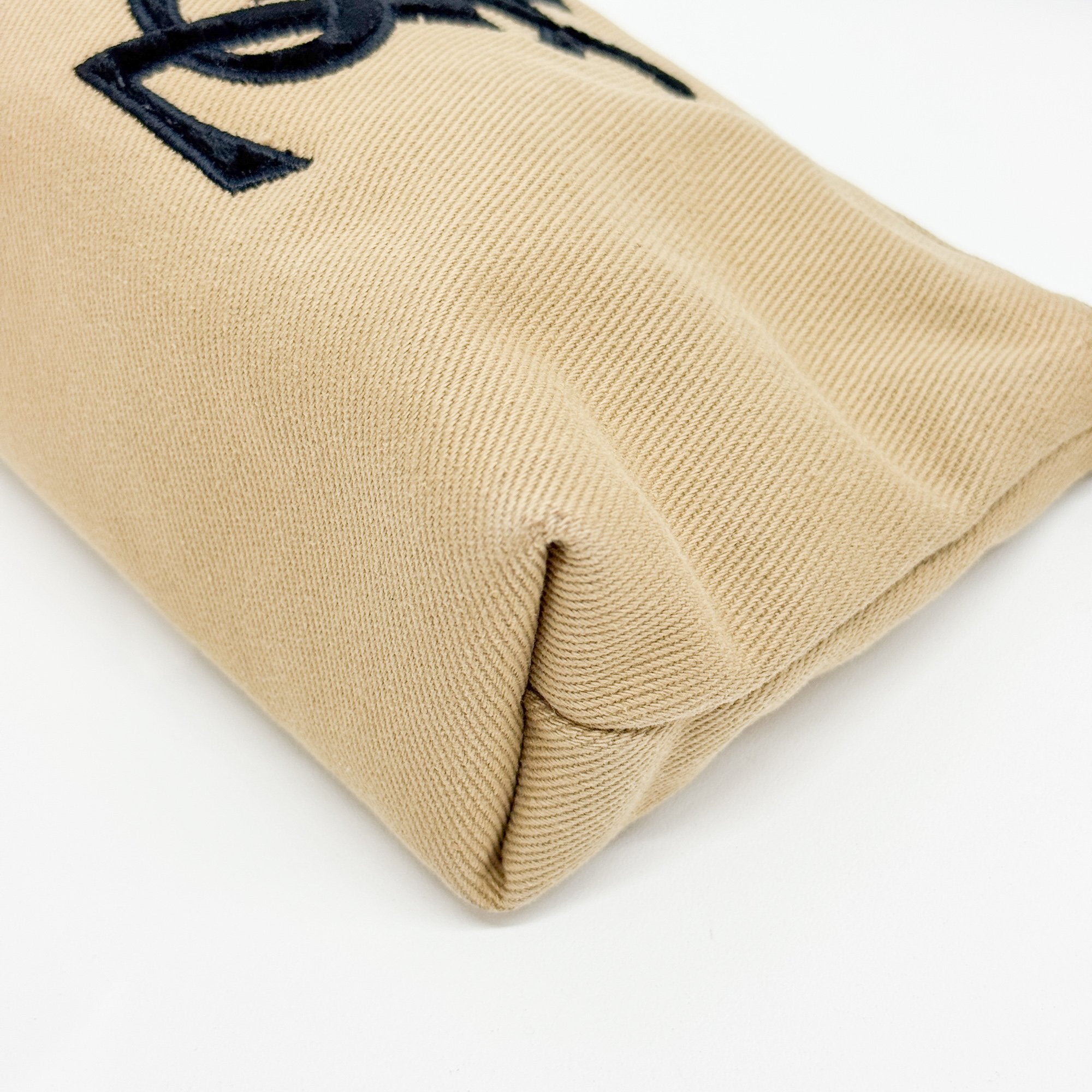 Mini Brown Canvas Shoulder Bag