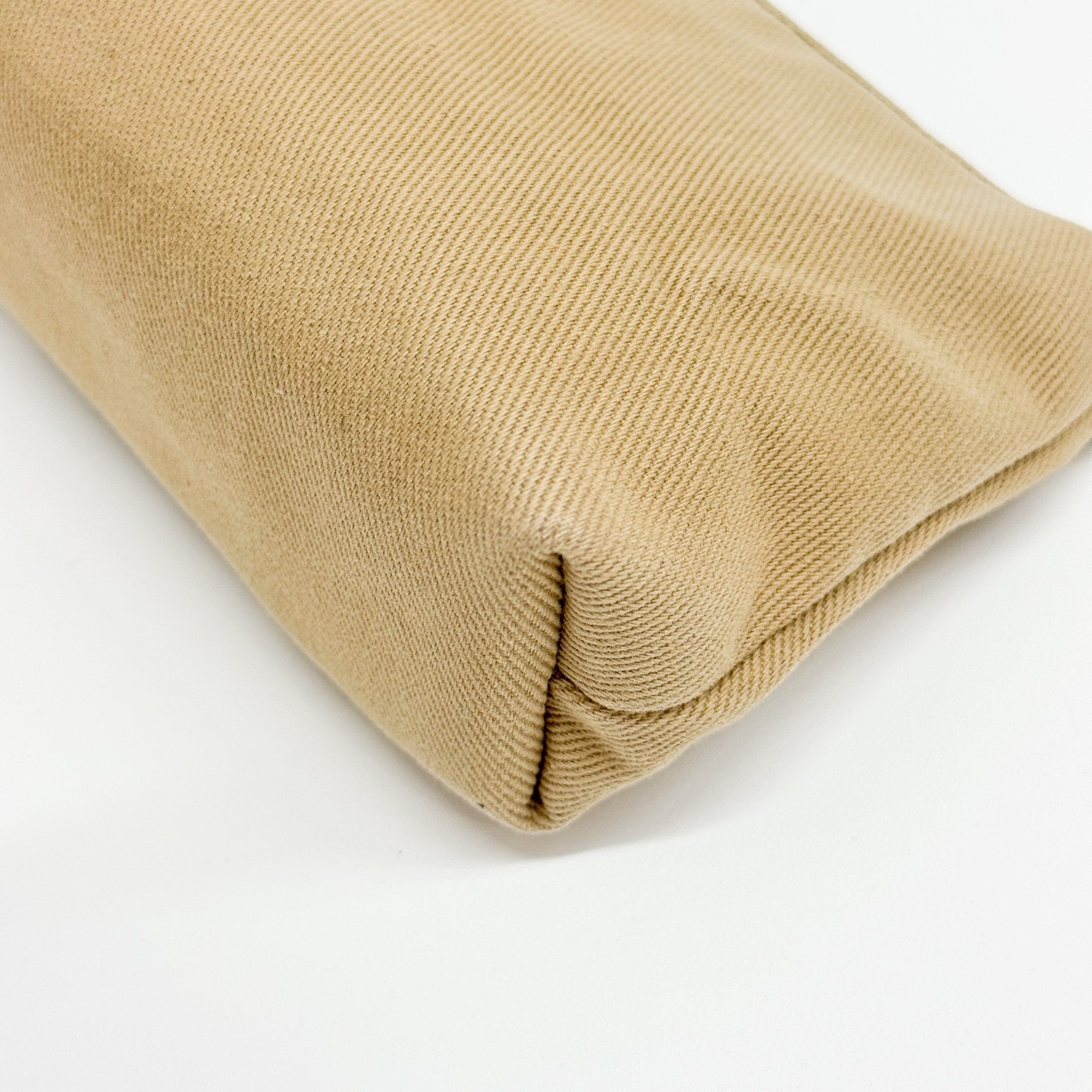 Mini Brown Canvas Shoulder Bag