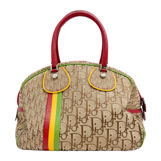 Rasta Trotter Brown Canvas Handbag