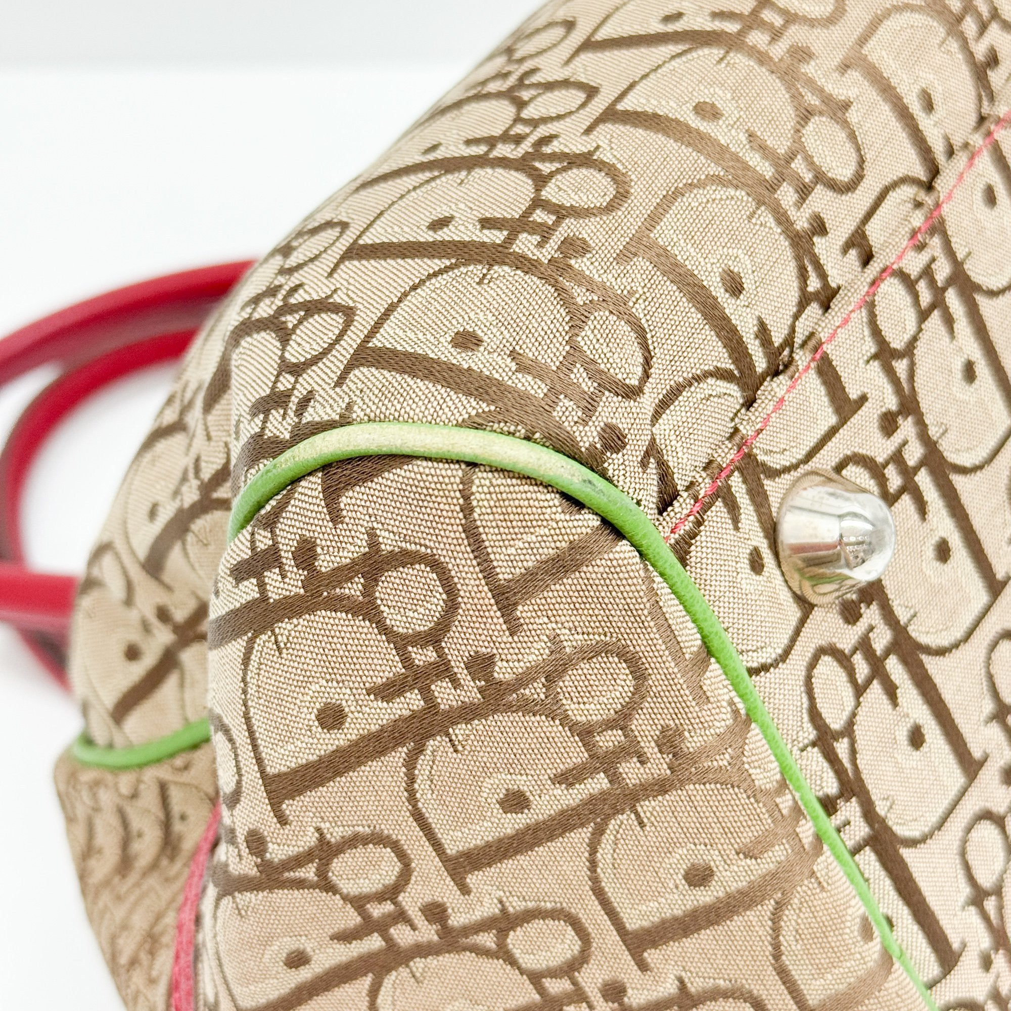 Rasta Trotter Brown Canvas Handbag