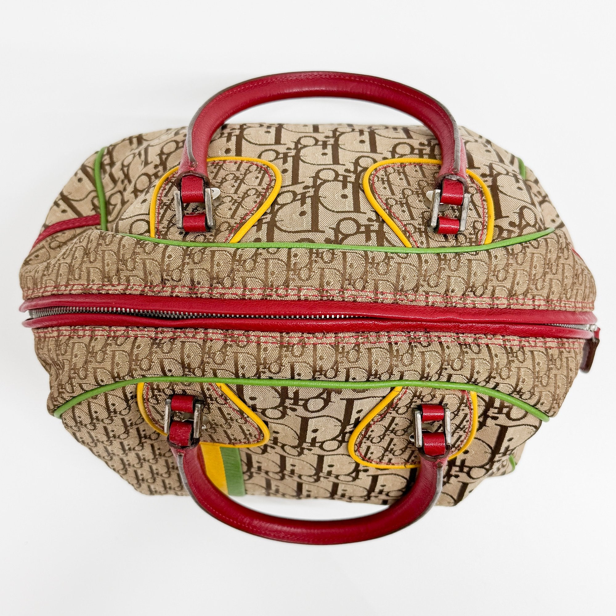 Rasta Trotter Brown Canvas Handbag