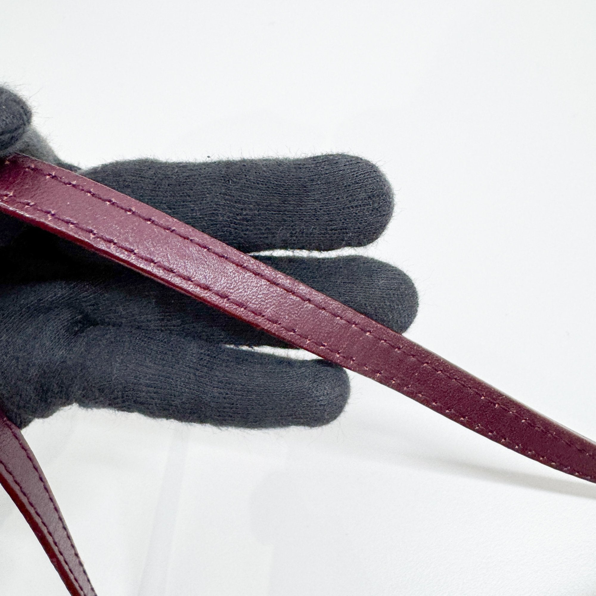 Saddle Red Trotter Canvas Shoulder Bag