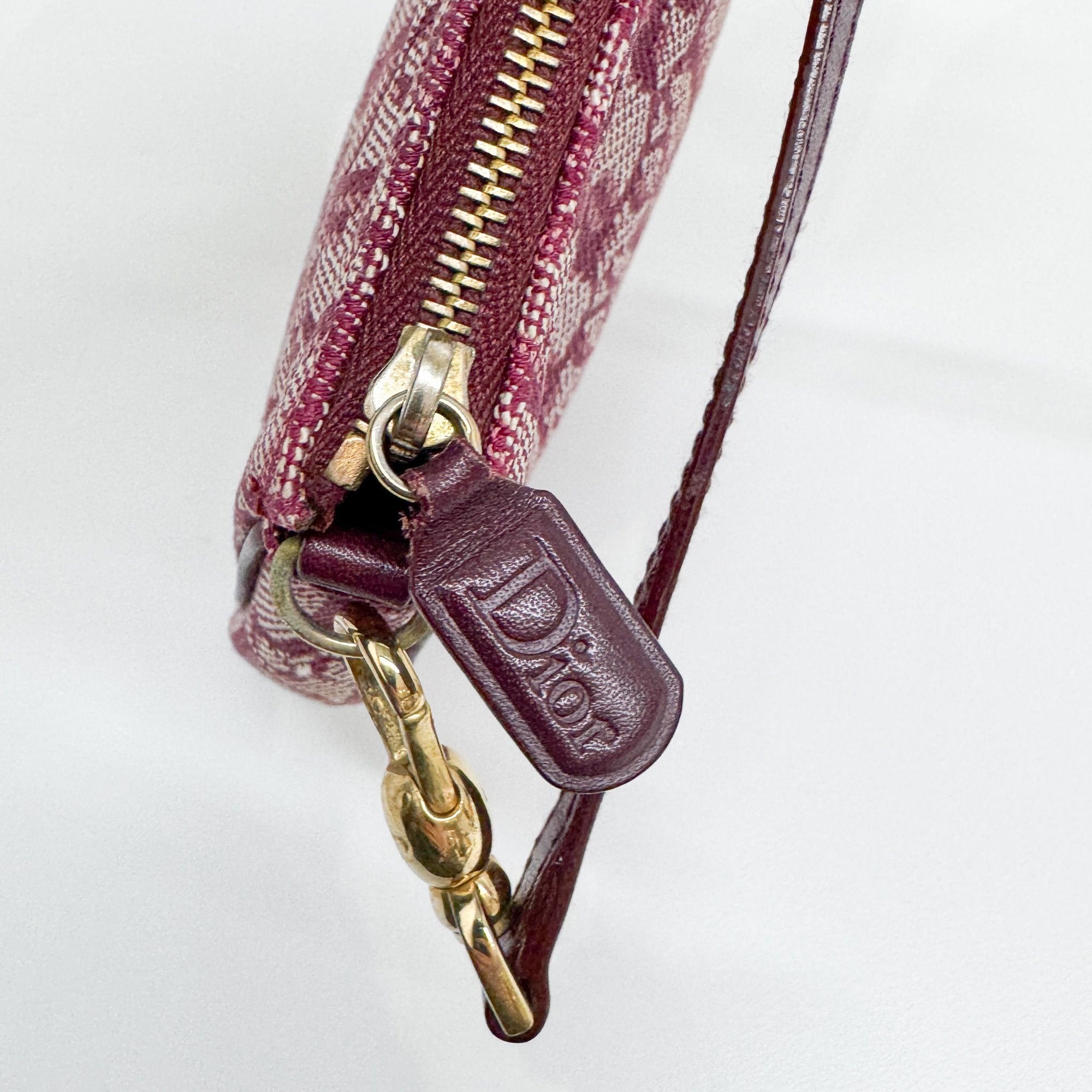 Saddle Red Trotter Canvas Shoulder Bag