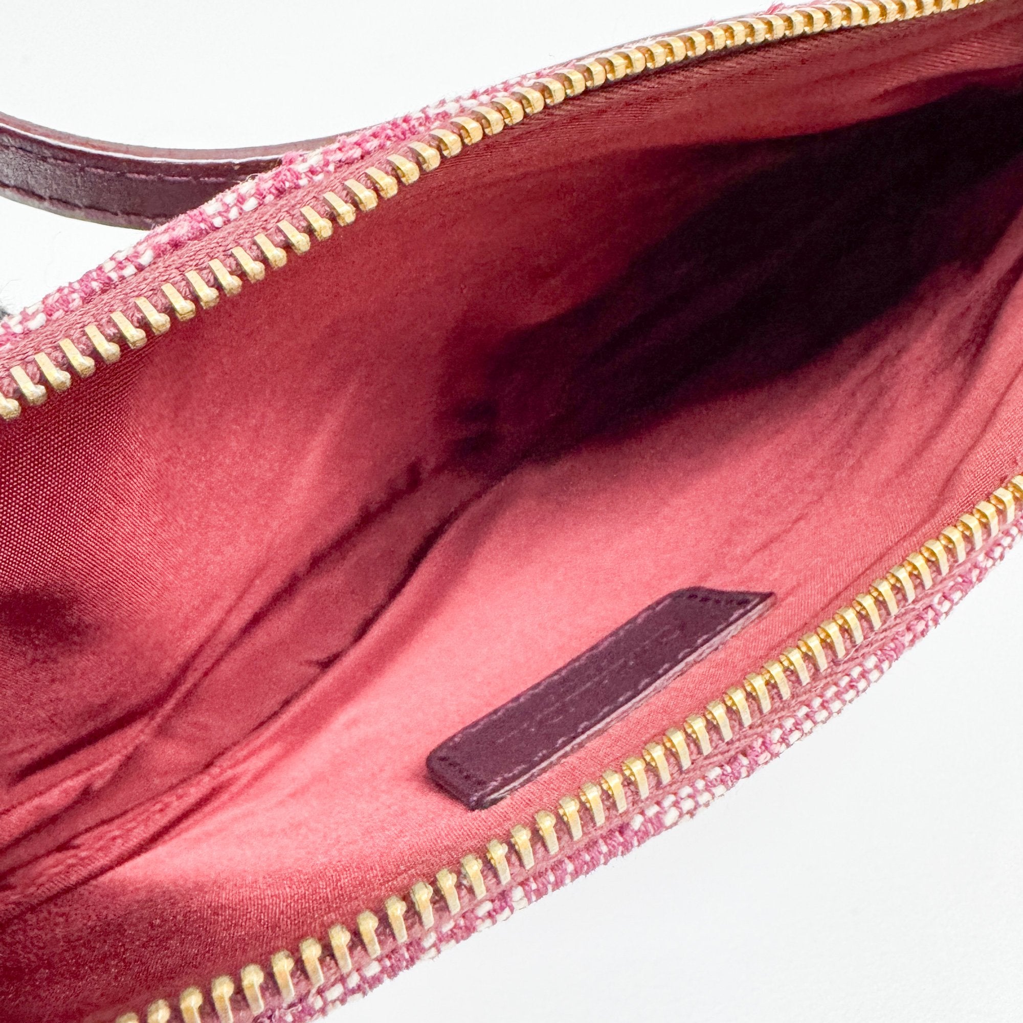 Saddle Red Trotter Canvas Shoulder Bag