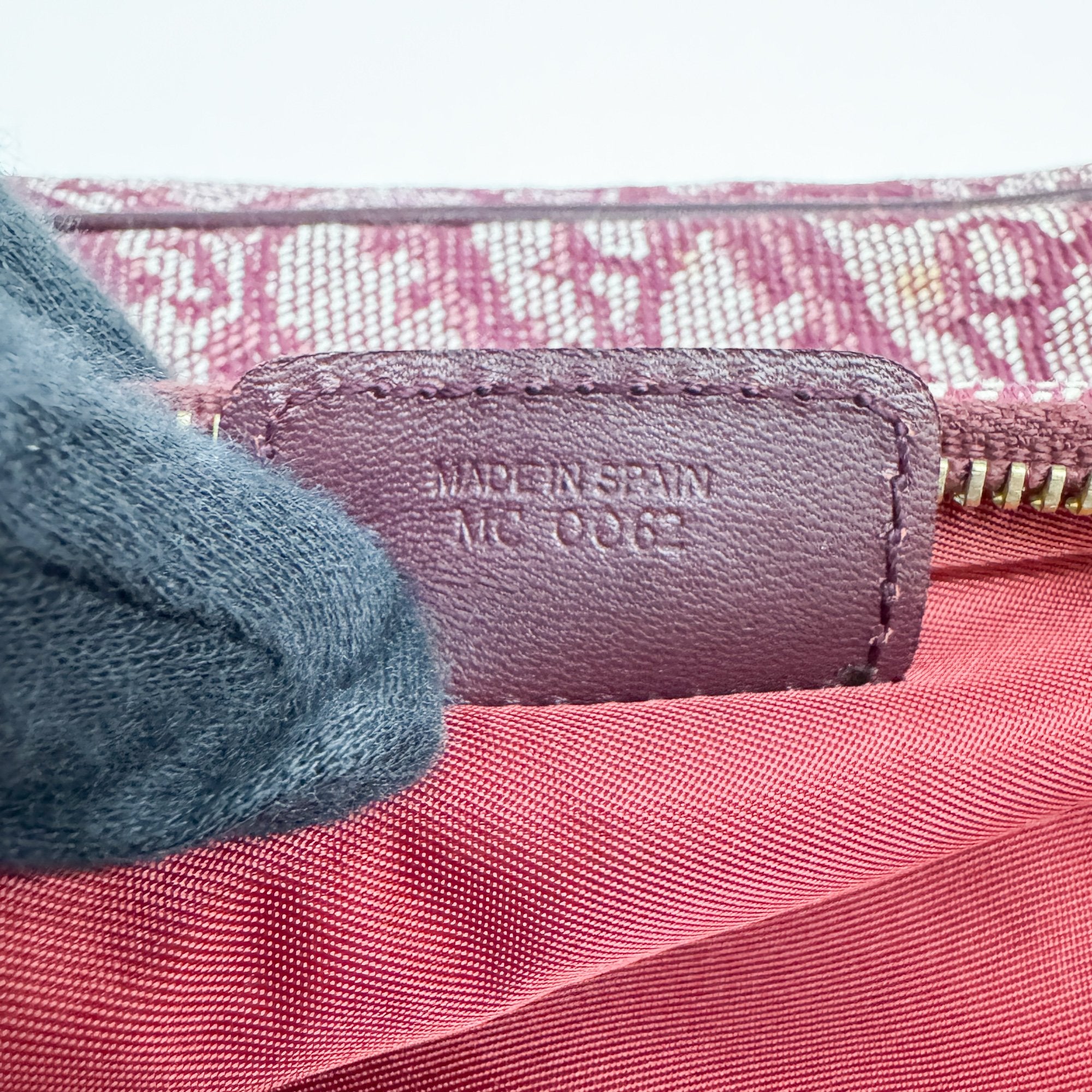 Saddle Red Trotter Canvas Shoulder Bag