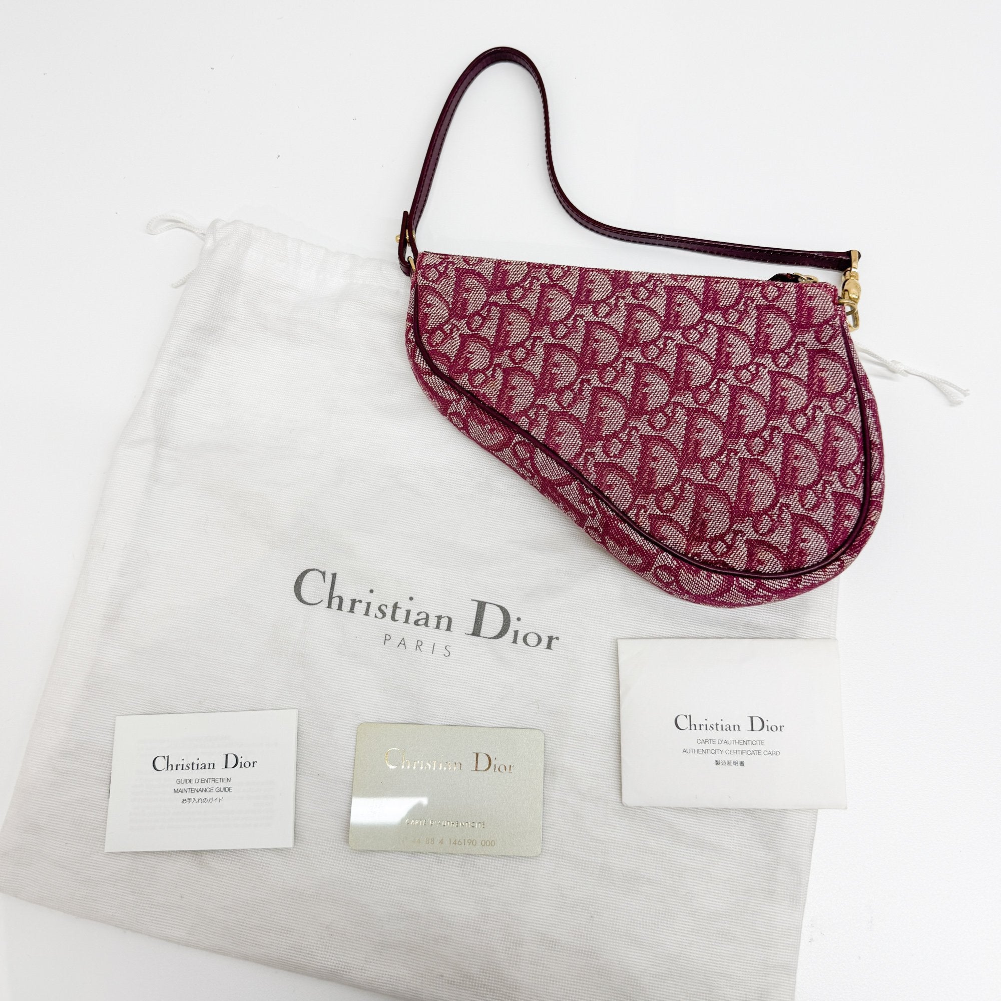 Saddle Red Trotter Canvas Shoulder Bag