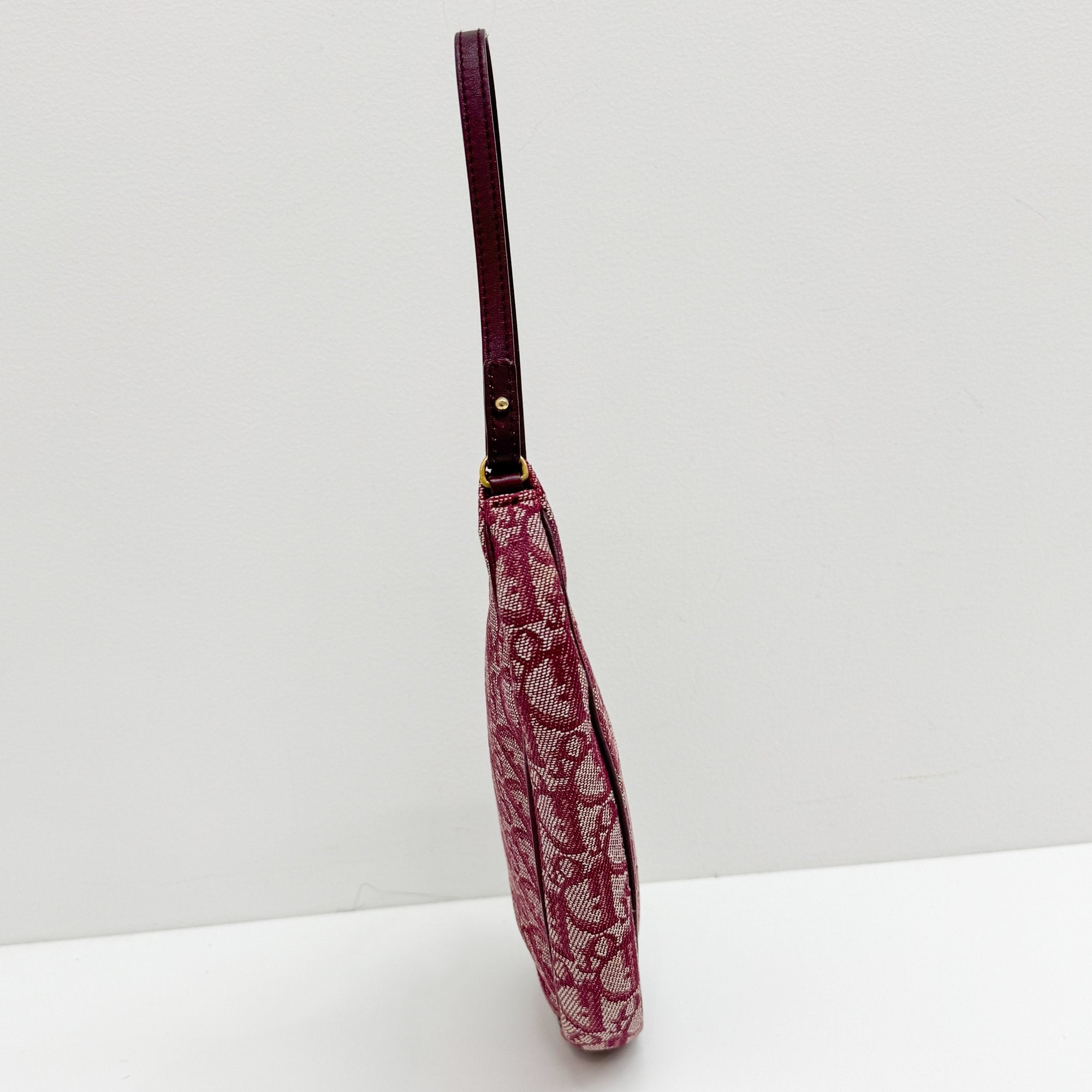 Saddle Red Trotter Canvas Shoulder Bag