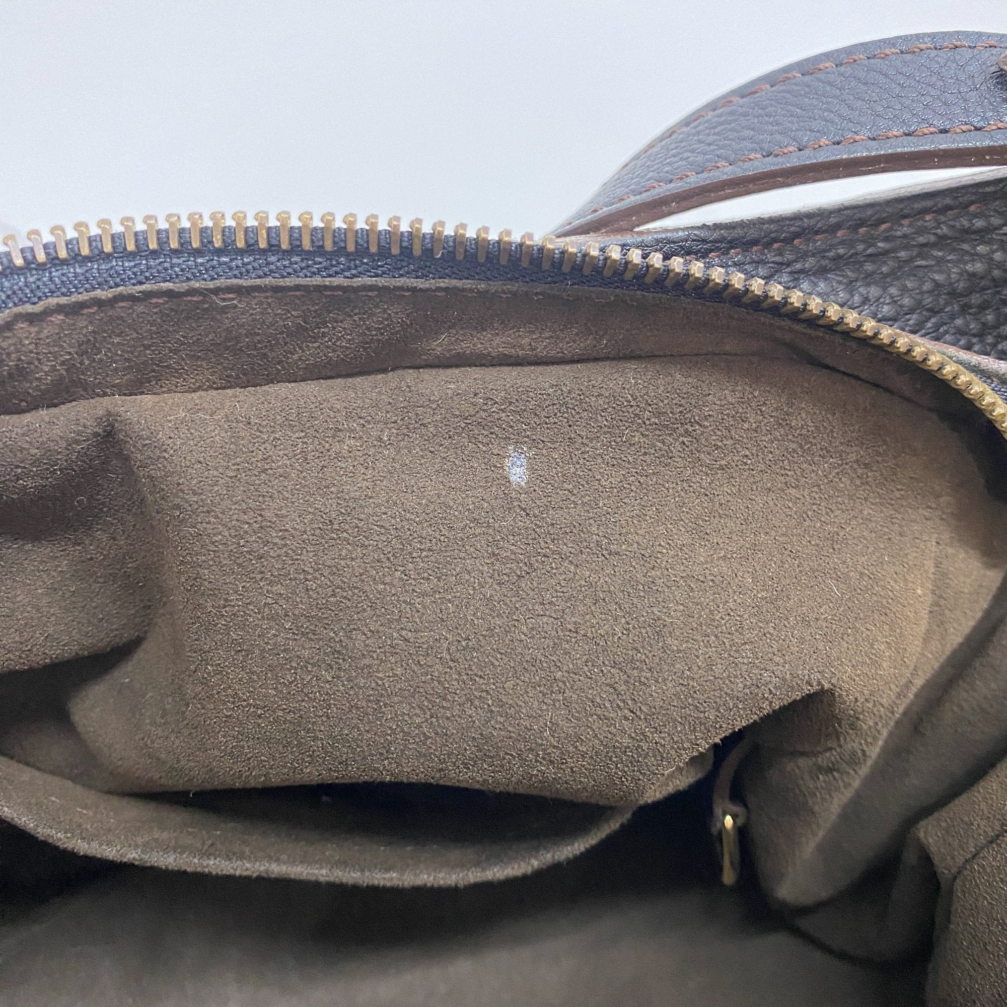 Mahina XS Black Monogram Canvas Shoulder Bag