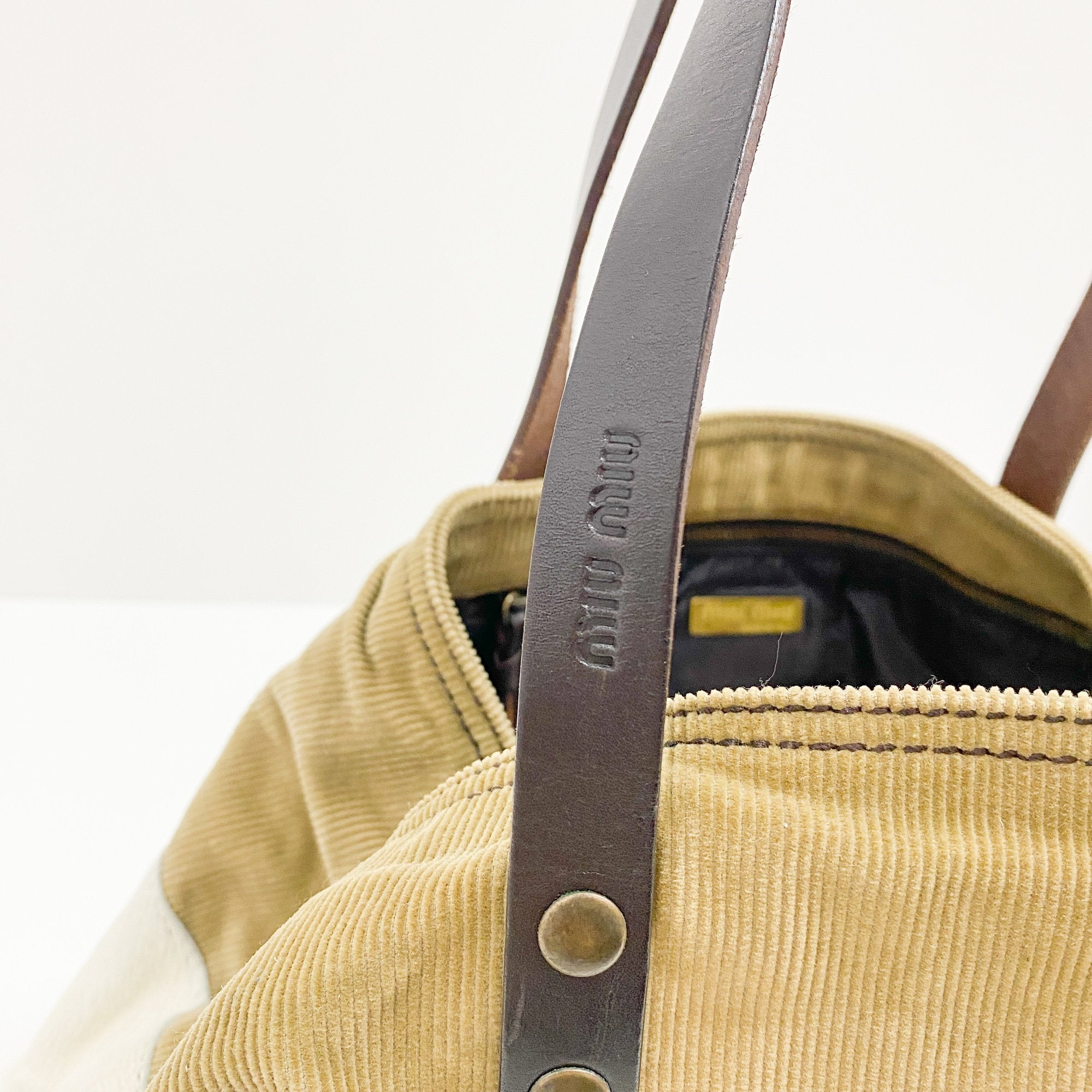 Archive Brown Cow Print Pony Hair Tote Bag