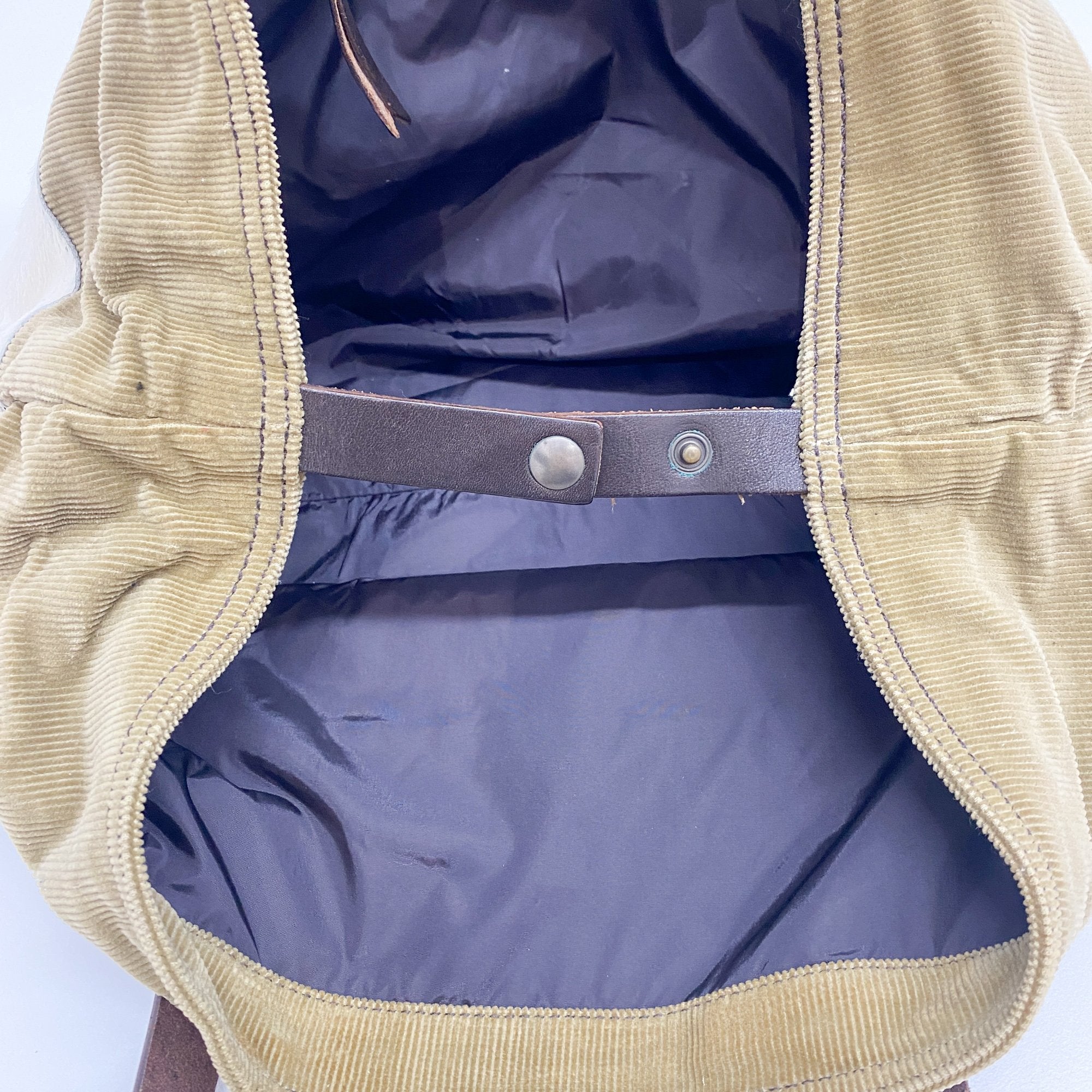 Archive Brown Cow Print Pony Hair Tote Bag