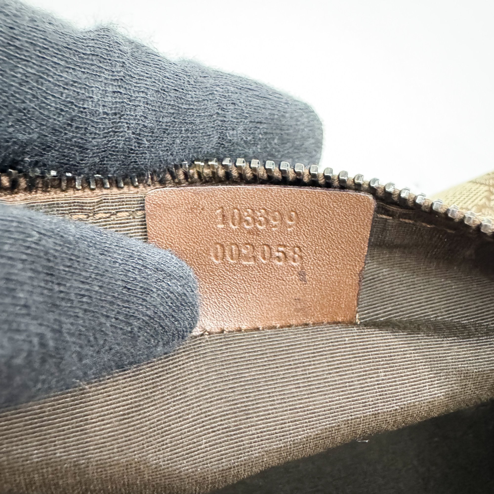 Brown GG Canvas Accessory Pouch