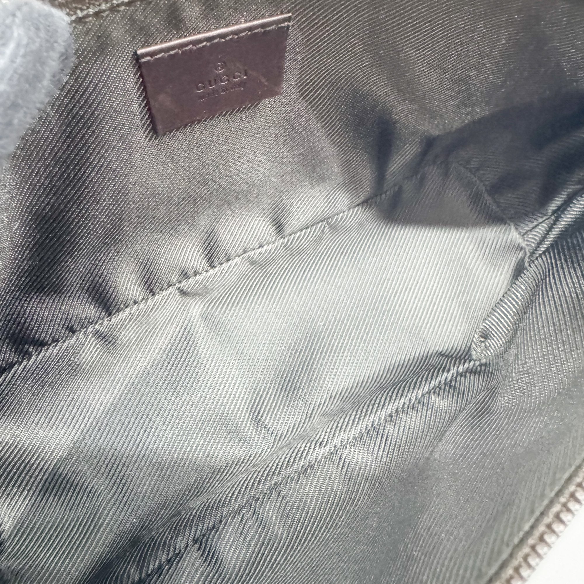 Boat Brown GG Canvas Hand Bag