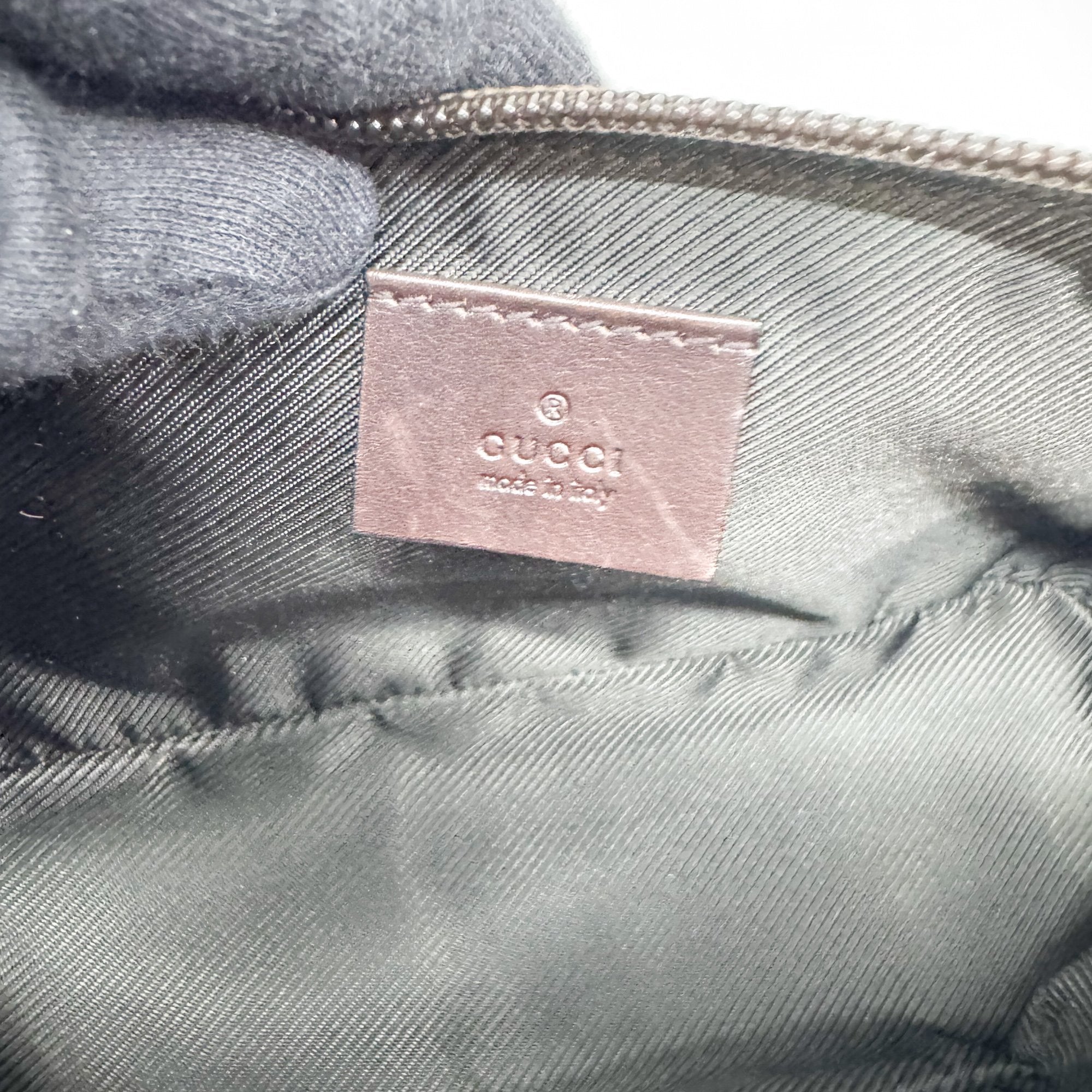 Boat Brown GG Canvas Hand Bag