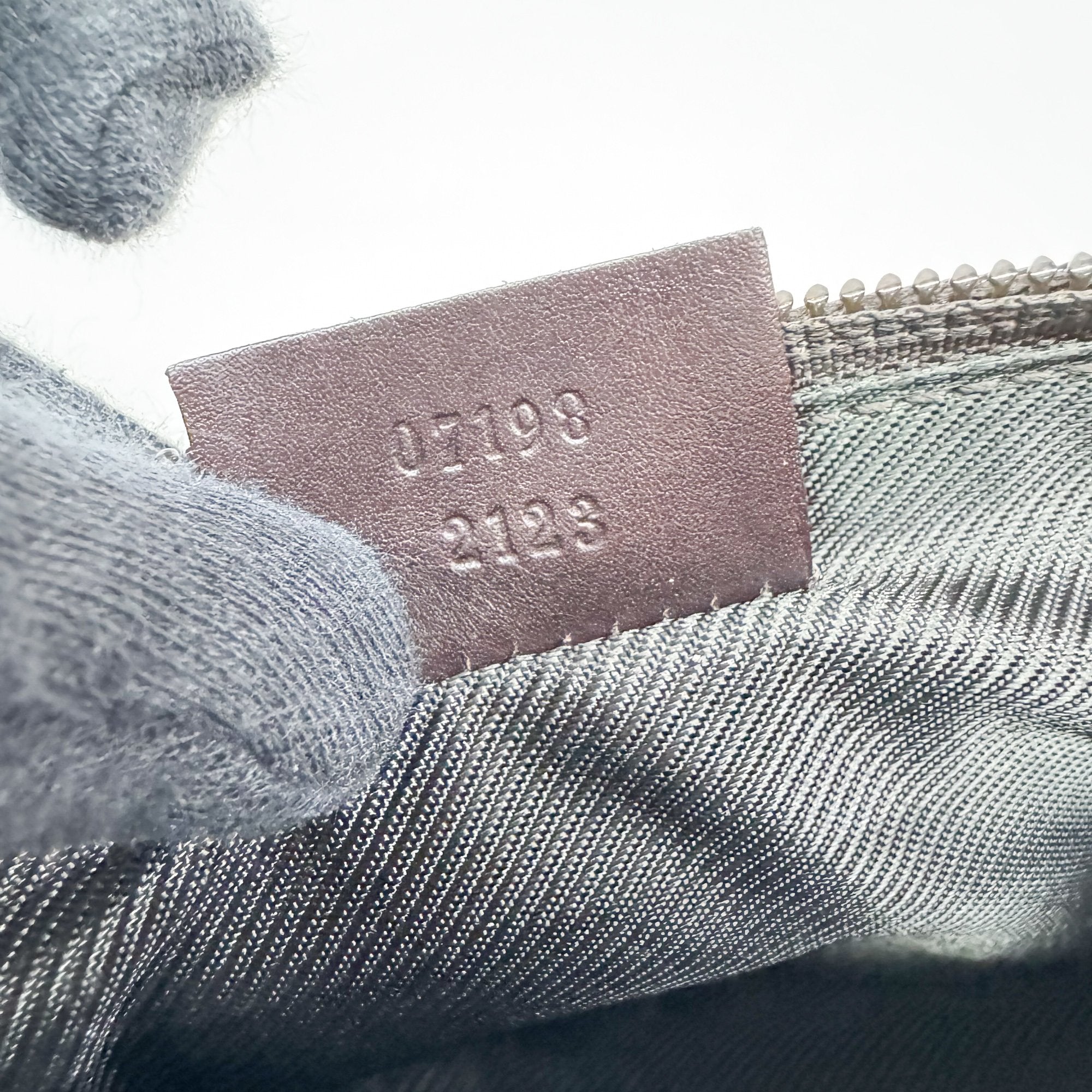 Boat Brown GG Canvas Hand Bag