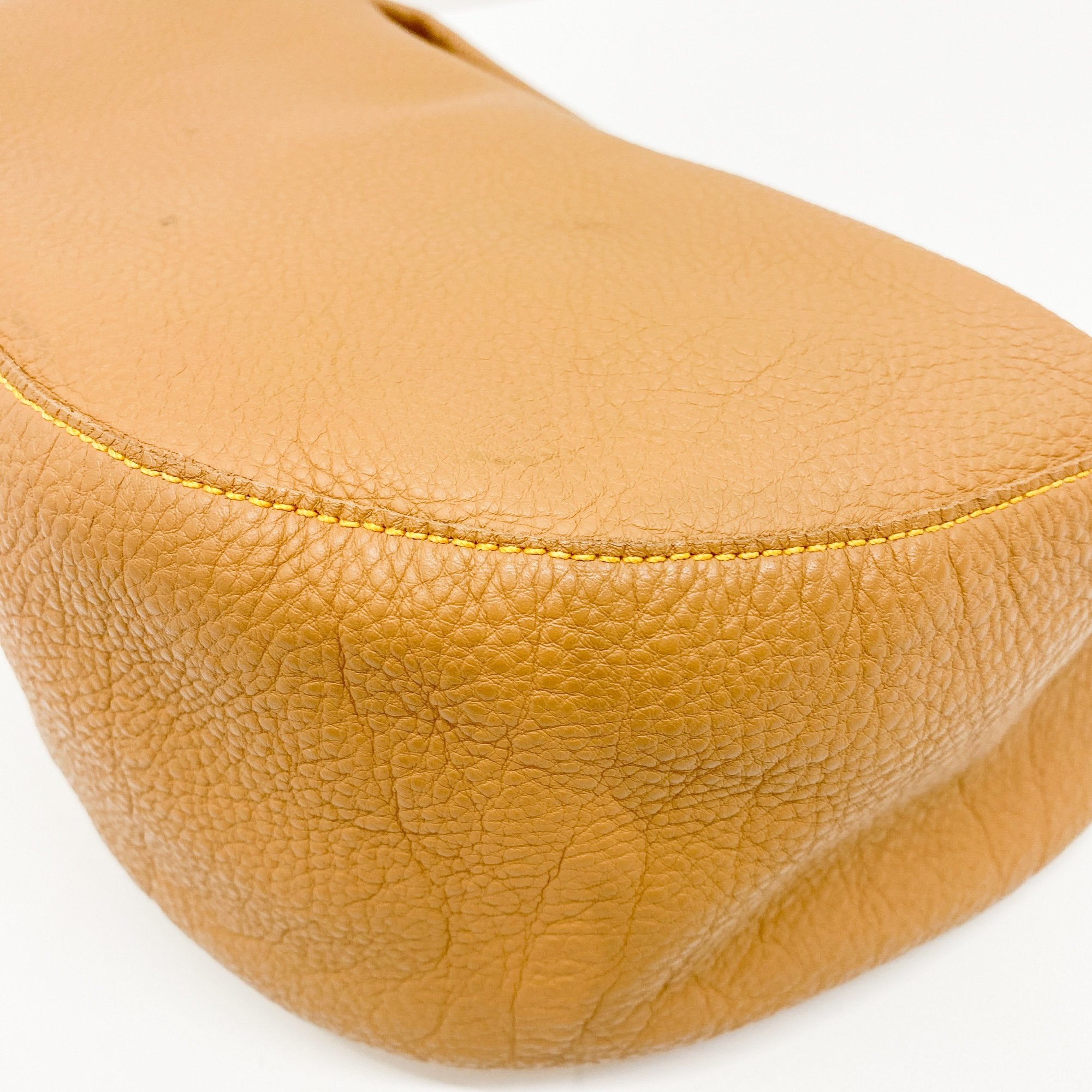 Miu Miu Brown Leather Shoulder Bag