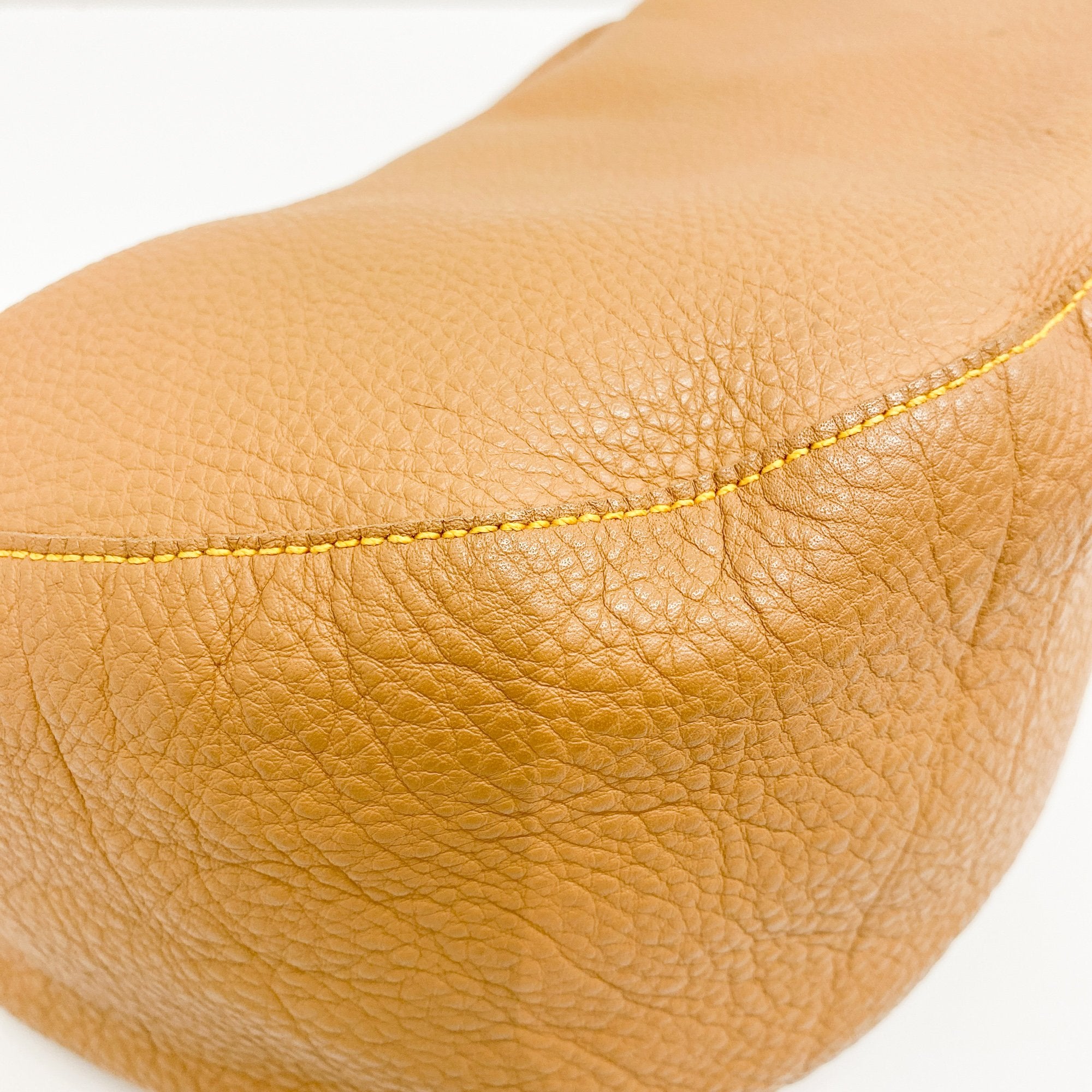 Miu Miu Brown Leather Shoulder Bag