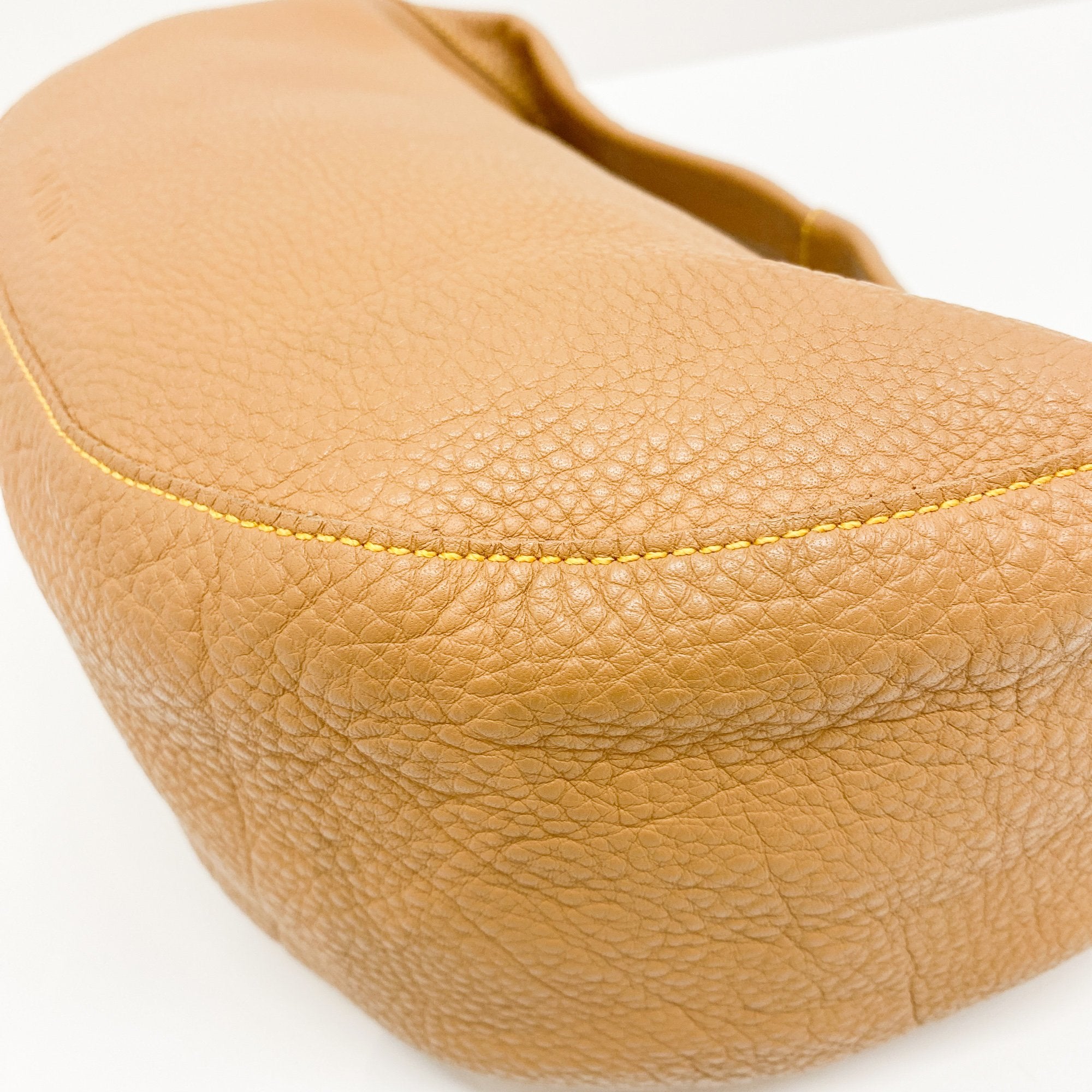 Miu Miu Brown Leather Shoulder Bag