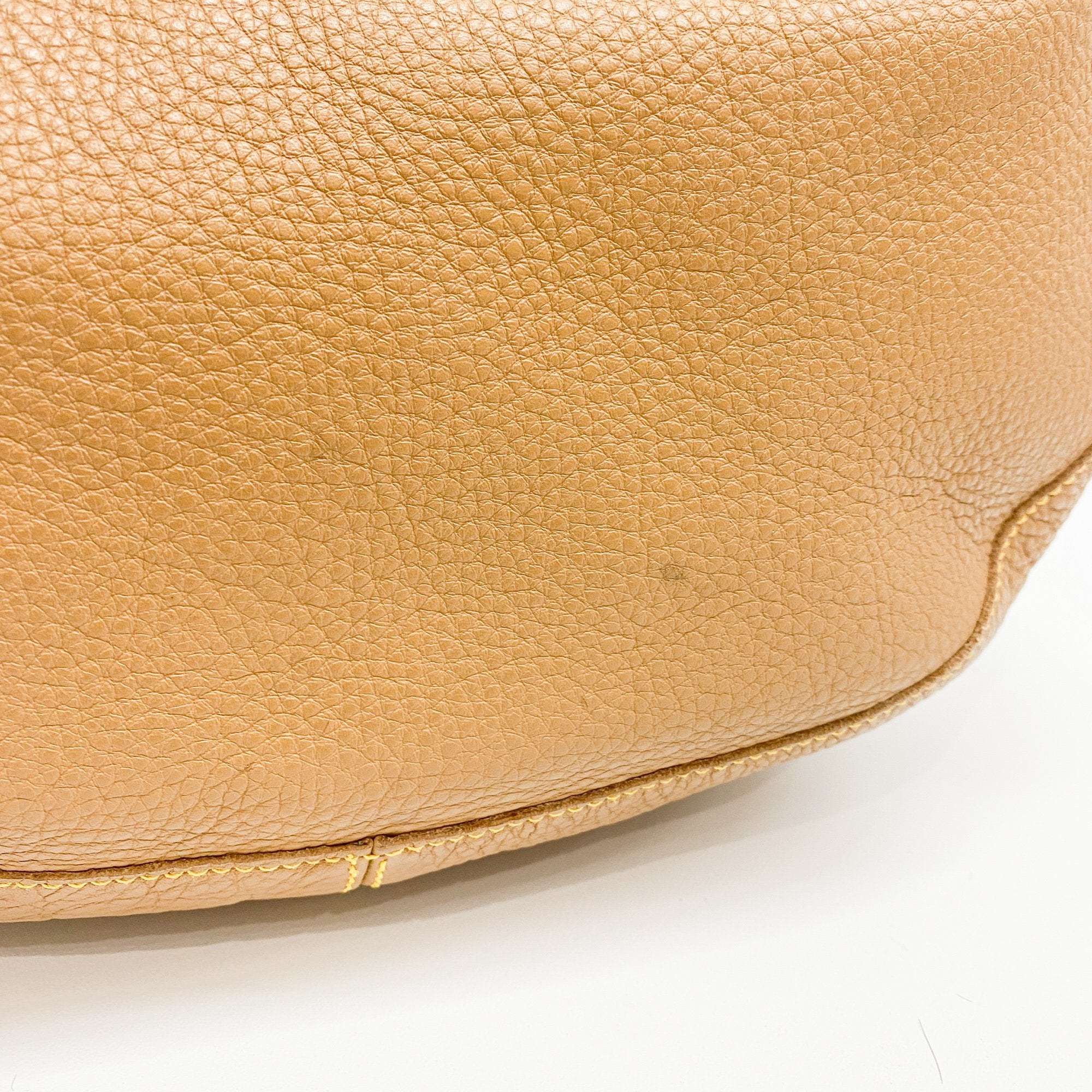 Miu Miu Brown Leather Shoulder Bag