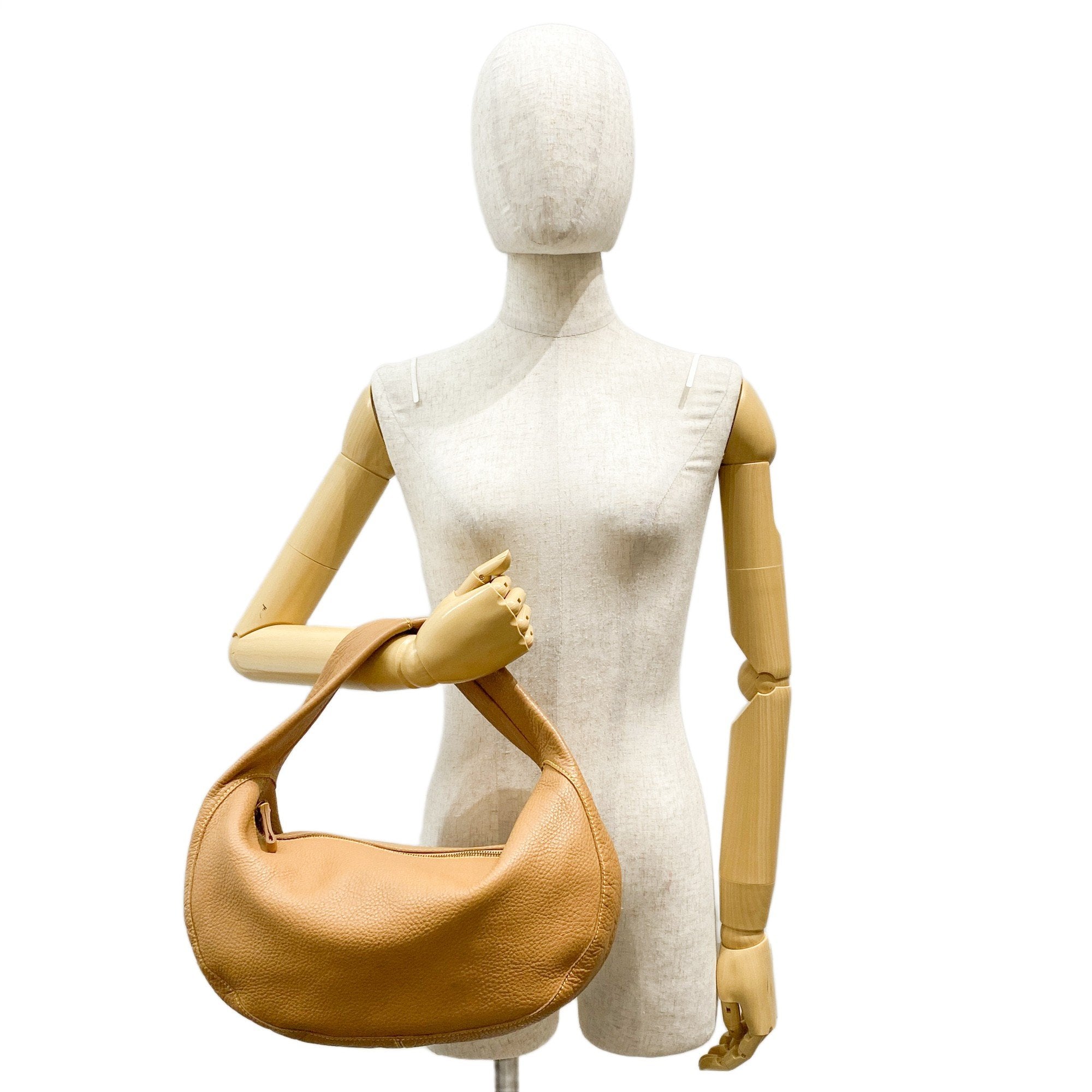 Miu Miu Brown Leather Shoulder Bag