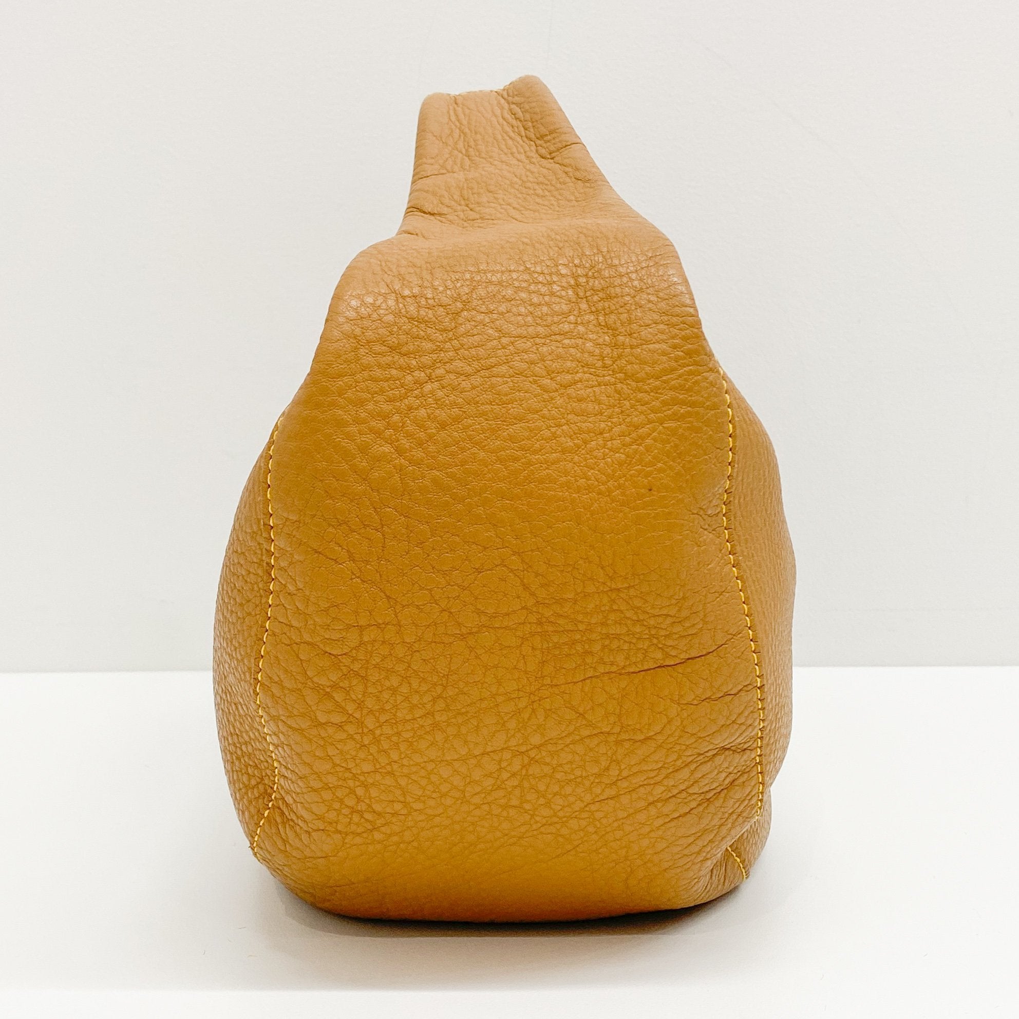 Miu Miu Brown Leather Shoulder Bag