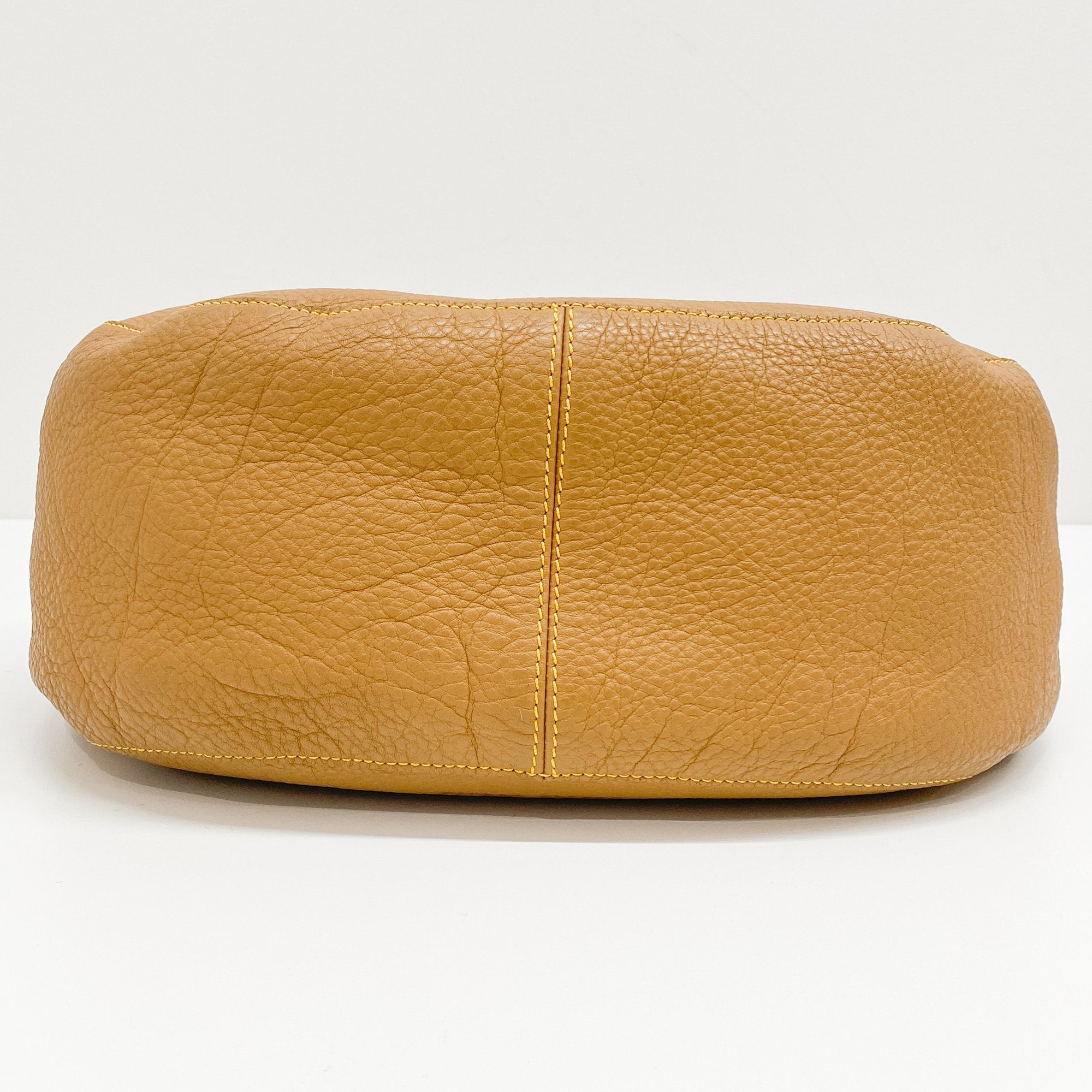 Miu Miu Brown Leather Shoulder Bag