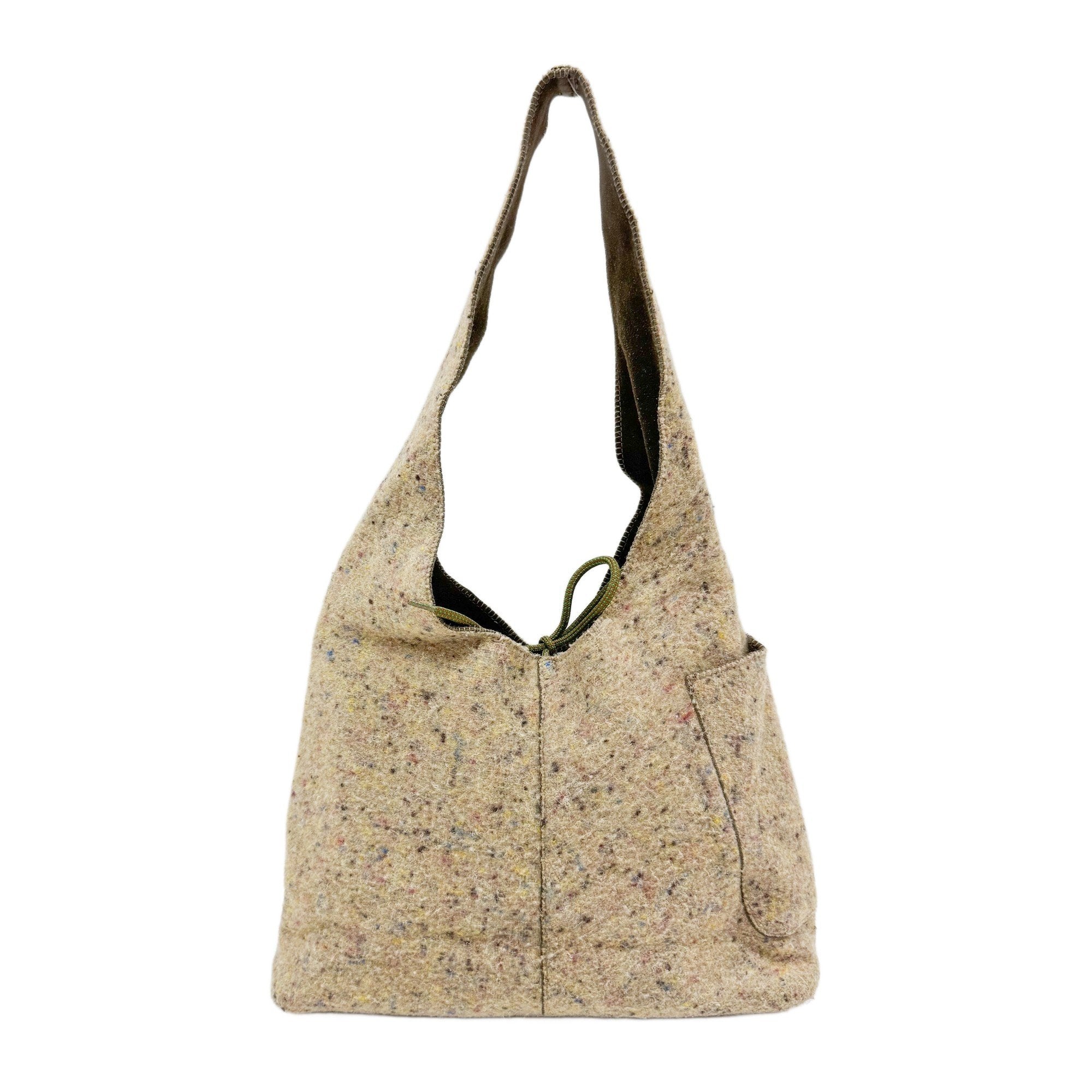 Archive Multi-Color Wool Shoulder Bag