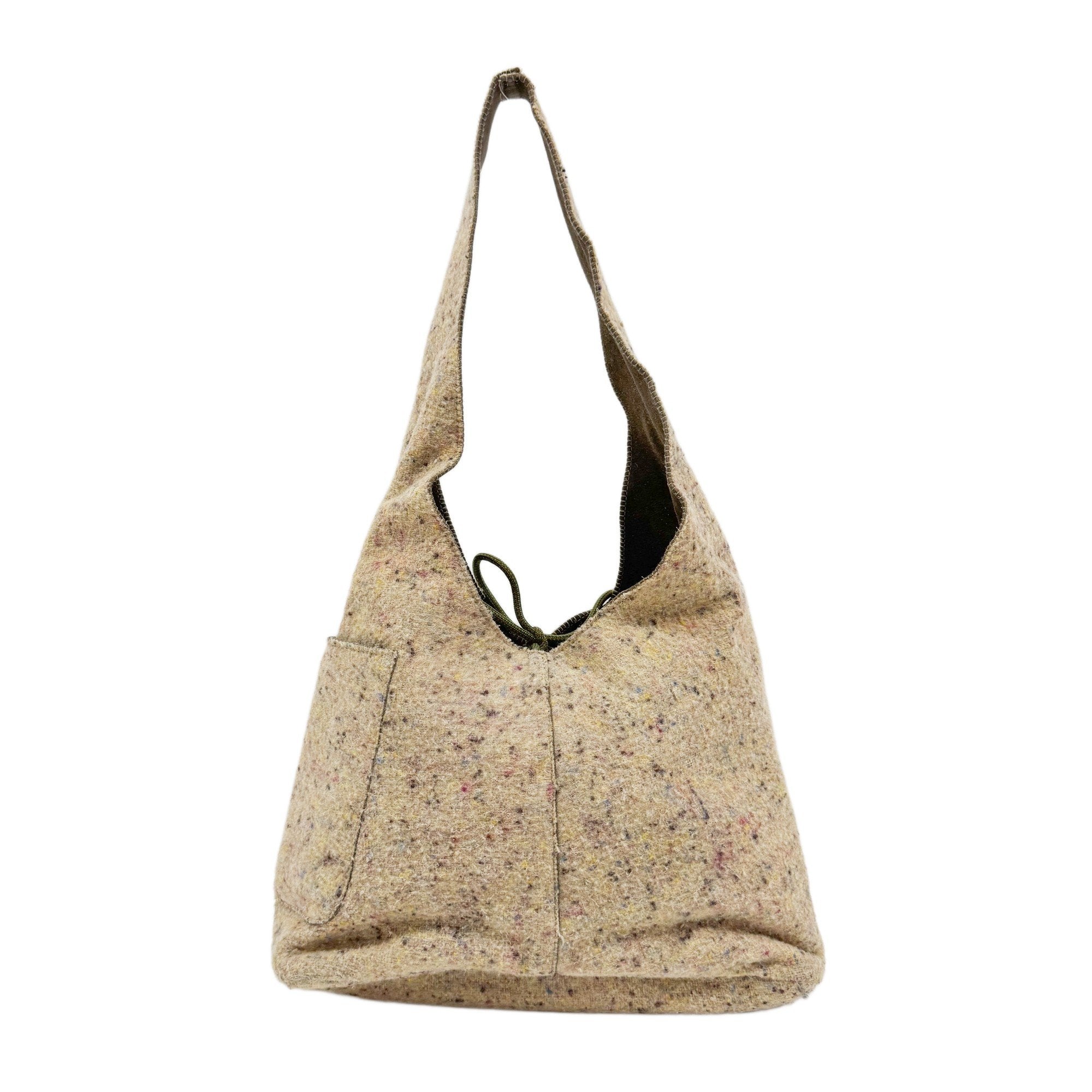 Archive Multi-Color Wool Shoulder Bag