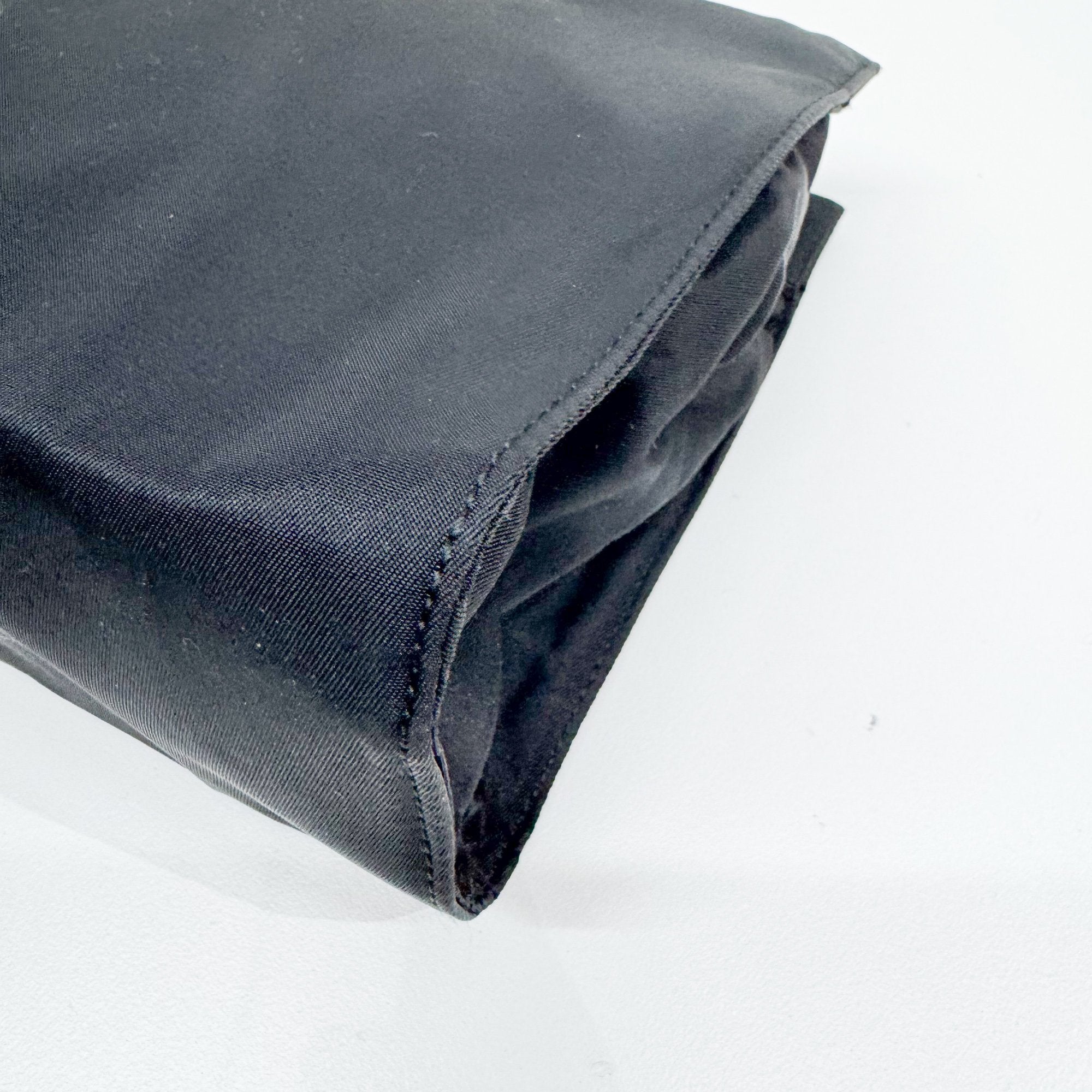 Vintage Prada Tessuto Black Nylon Handbag