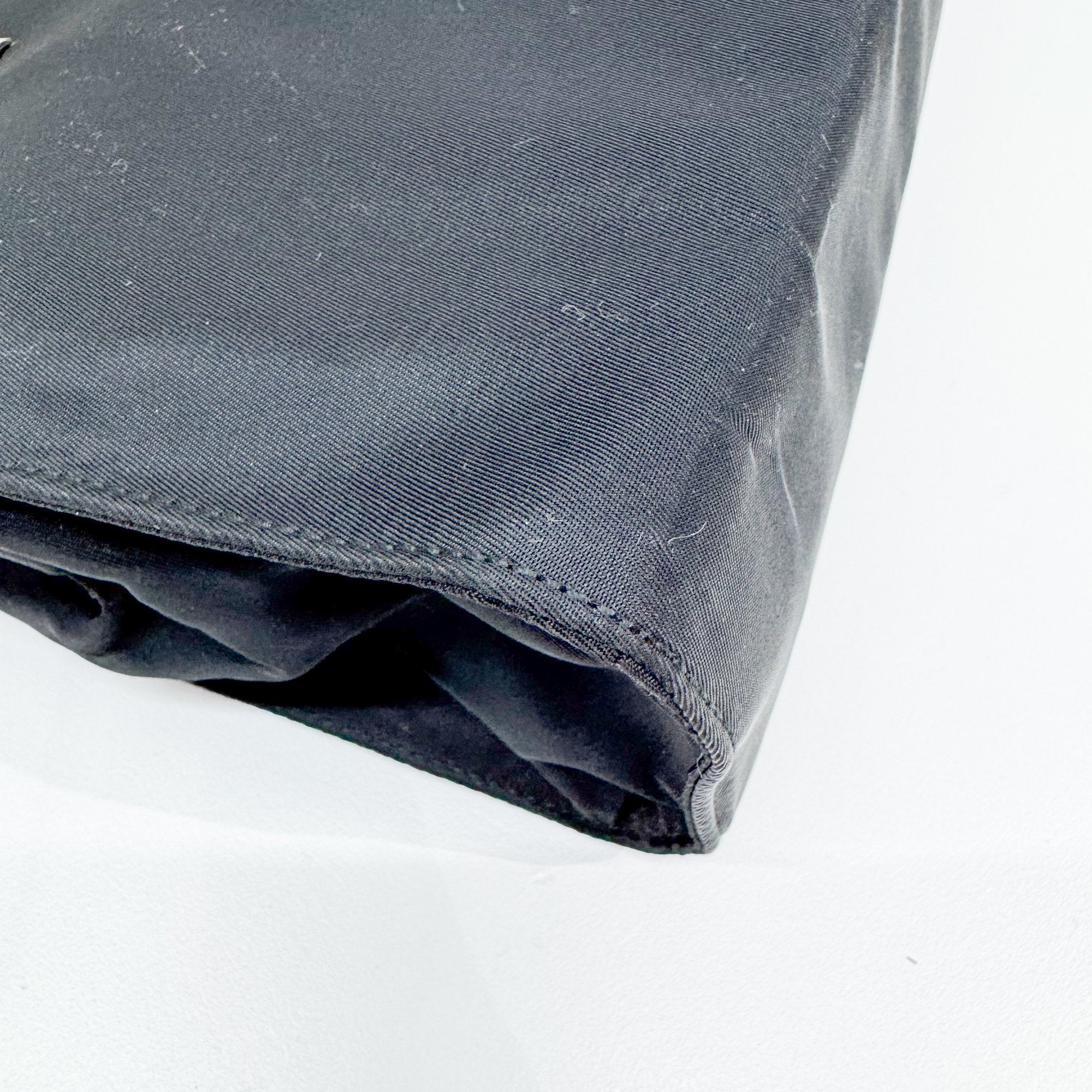 Vintage Prada Tessuto Black Nylon Handbag