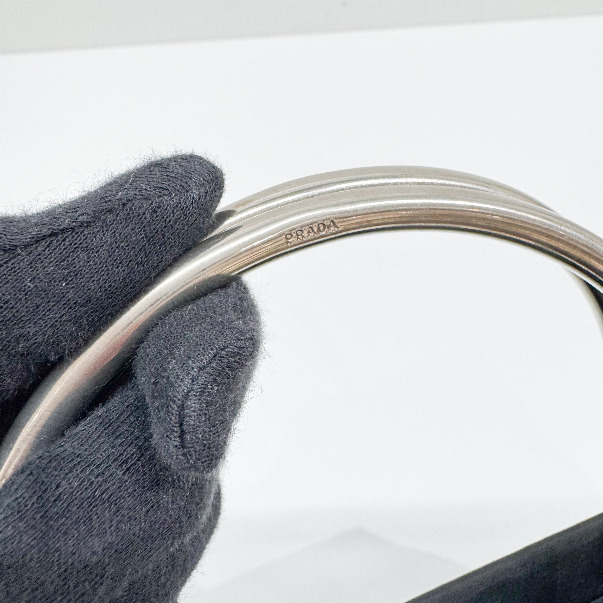 Vintage Prada Tessuto Black Nylon Handbag