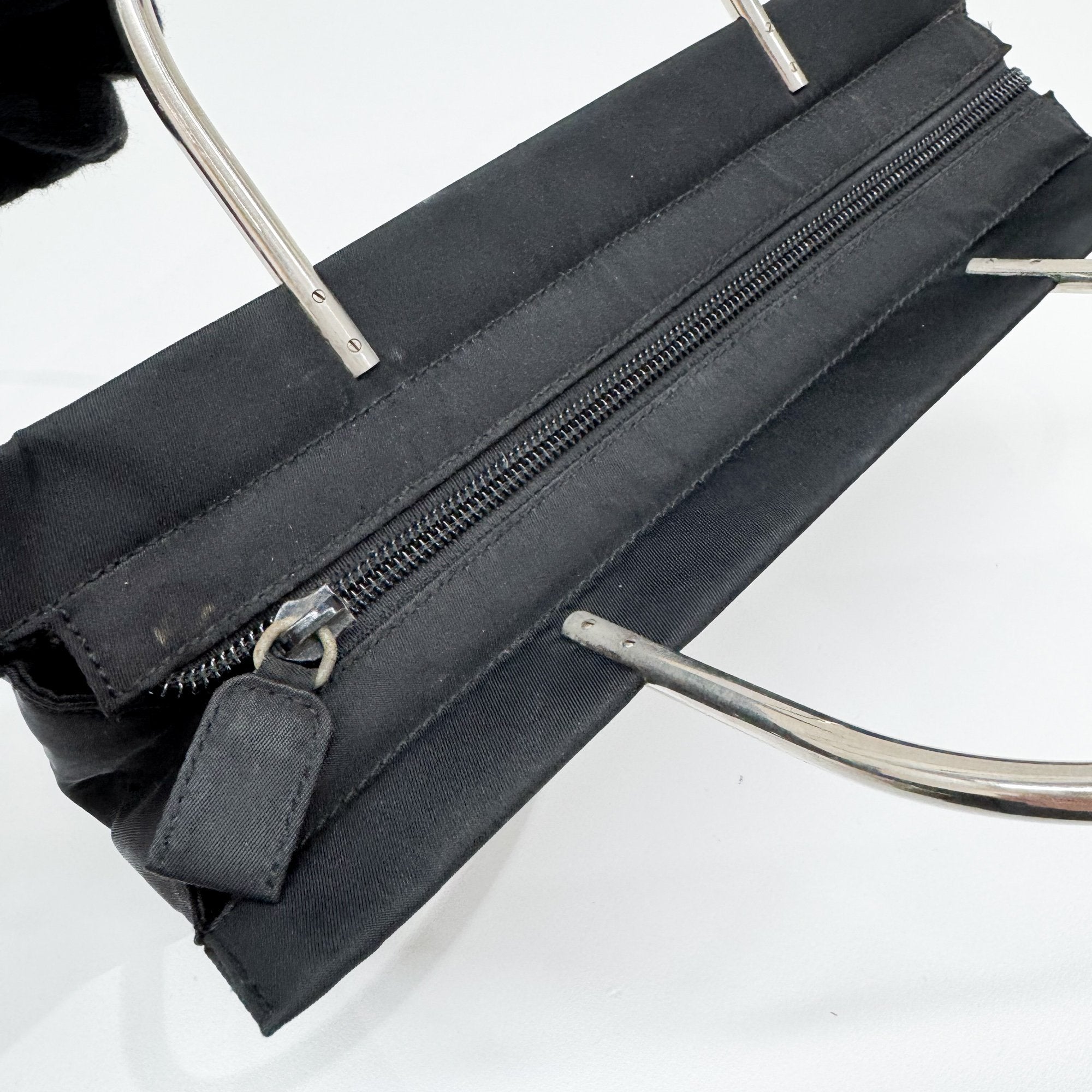 Vintage Prada Tessuto Black Nylon Handbag