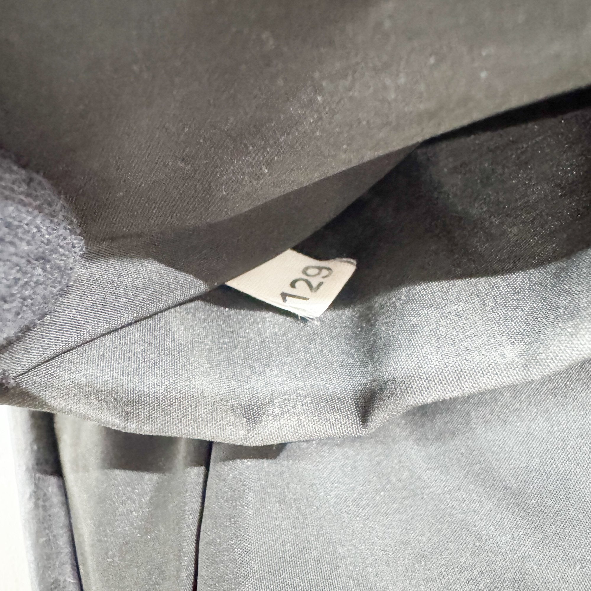 Archive Black Leather Hand Bag