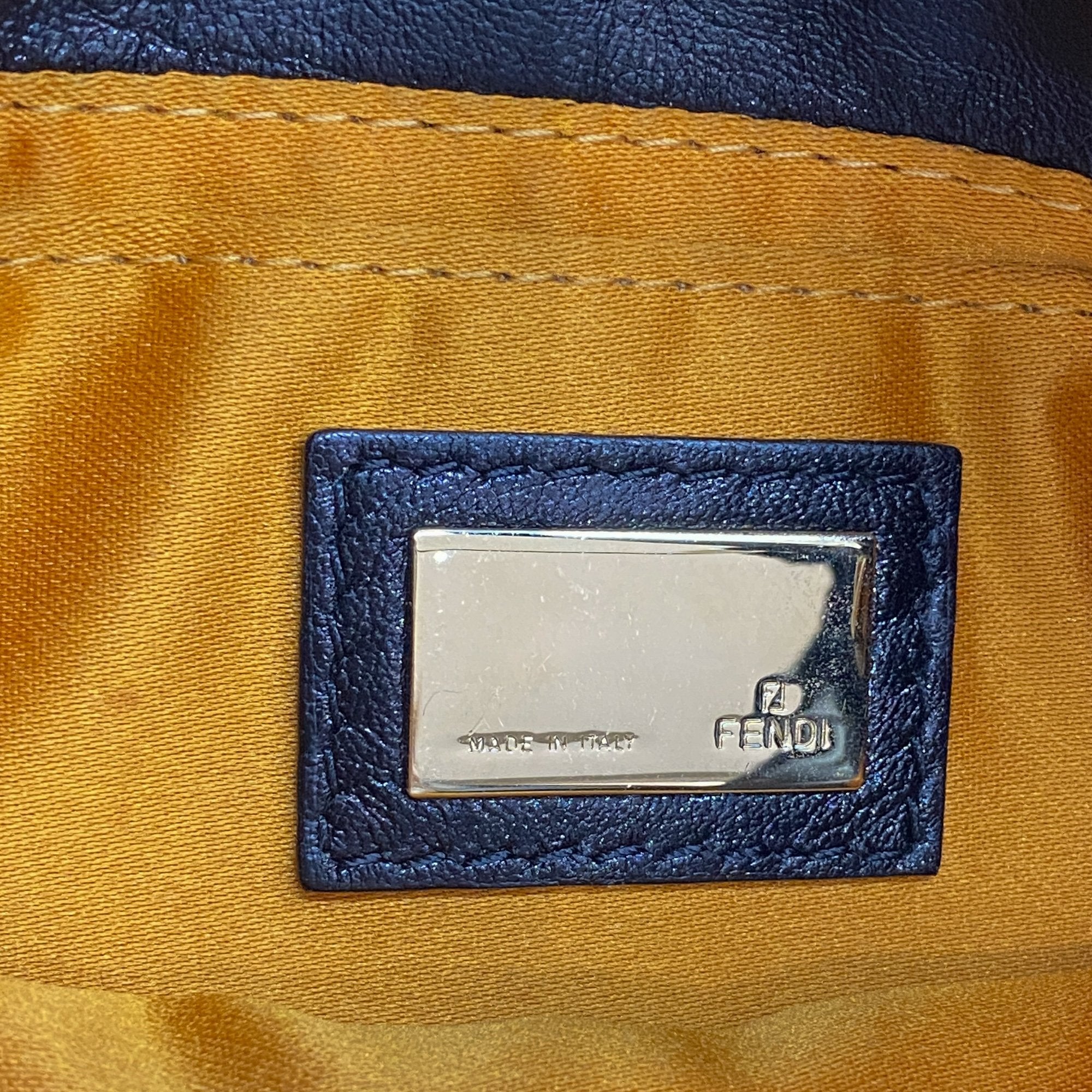 Mini Baguette Black Velvet Handbag