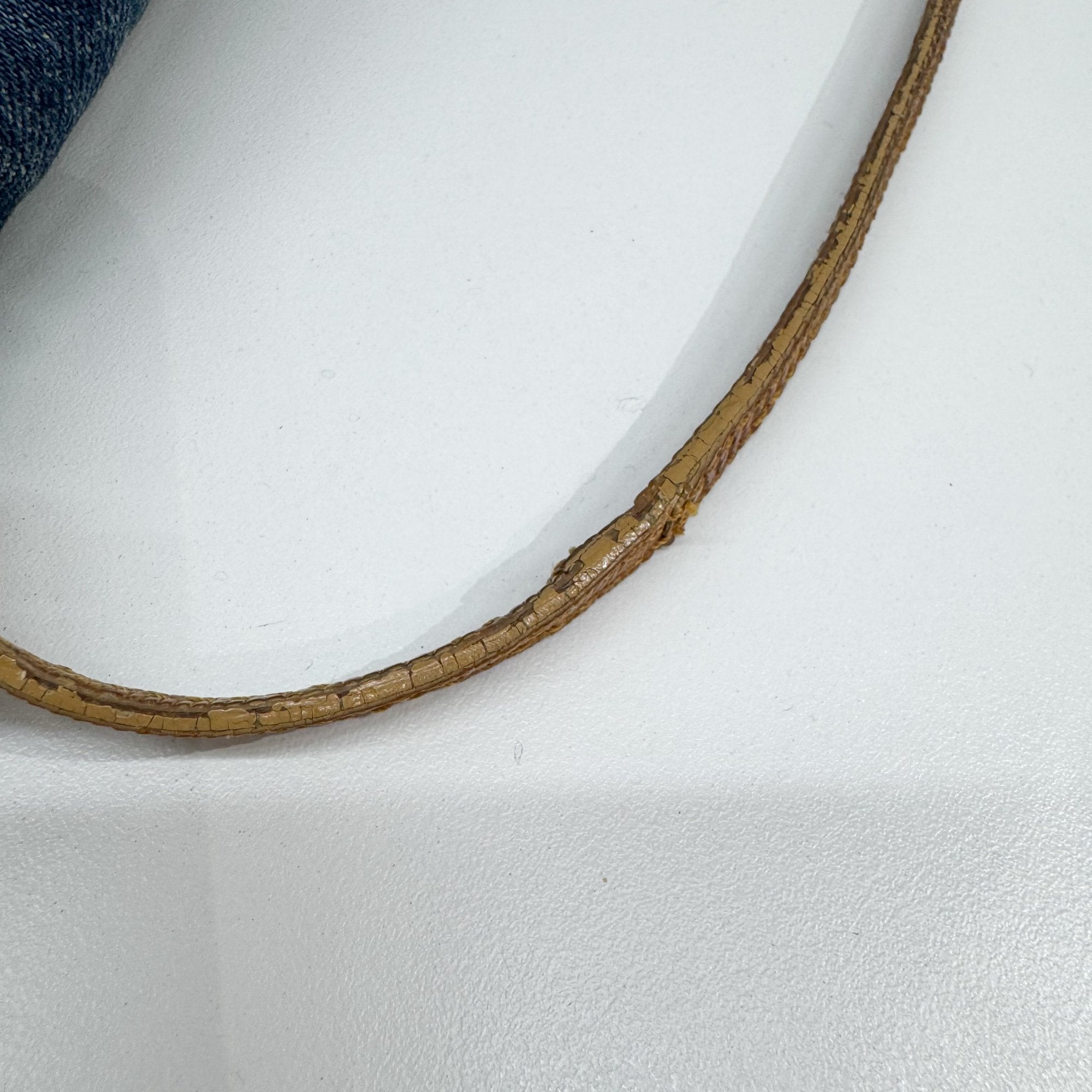 Mini Mamma Baguette Blue Denim Shoulder Bag