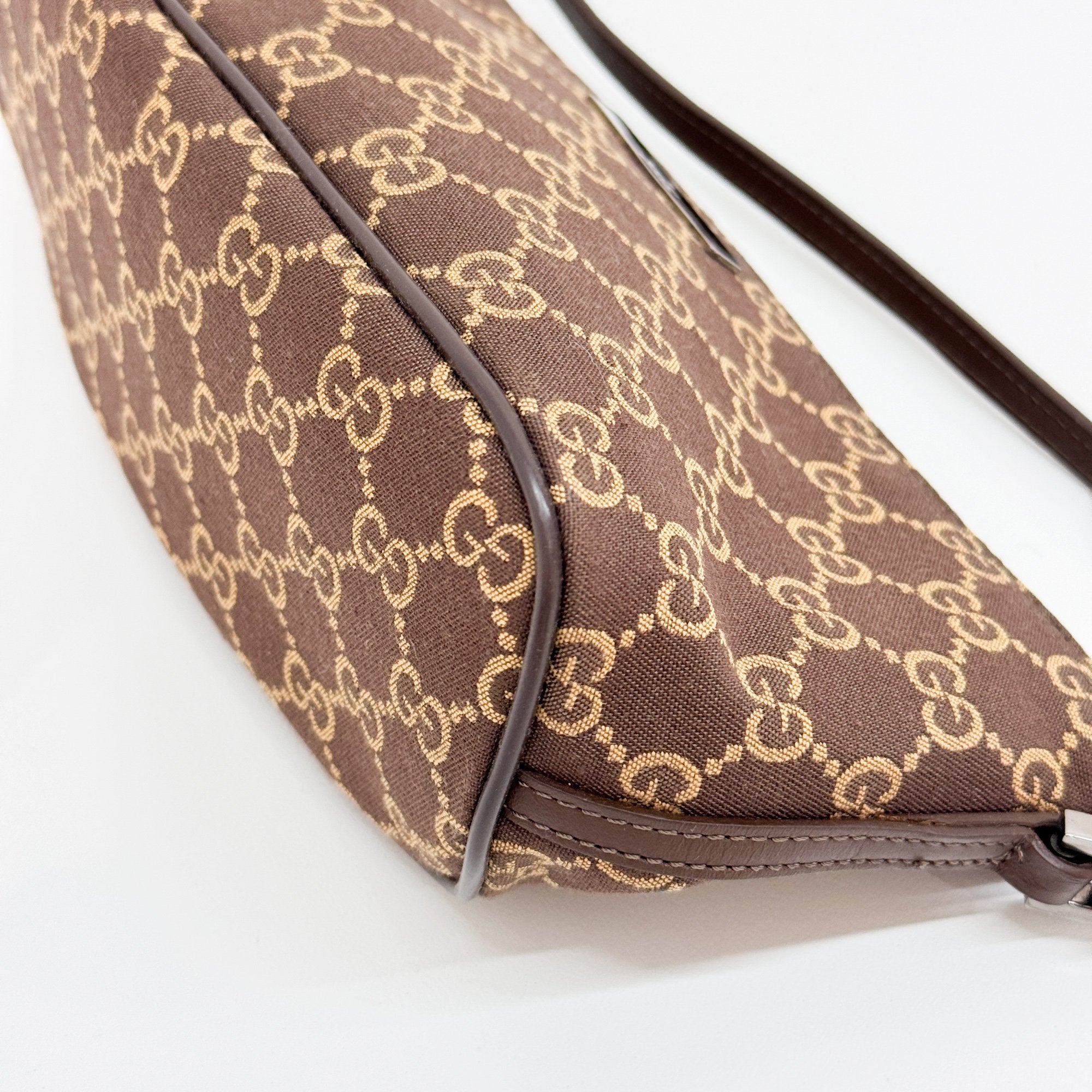 Boat Brown Canvas Hand Bag