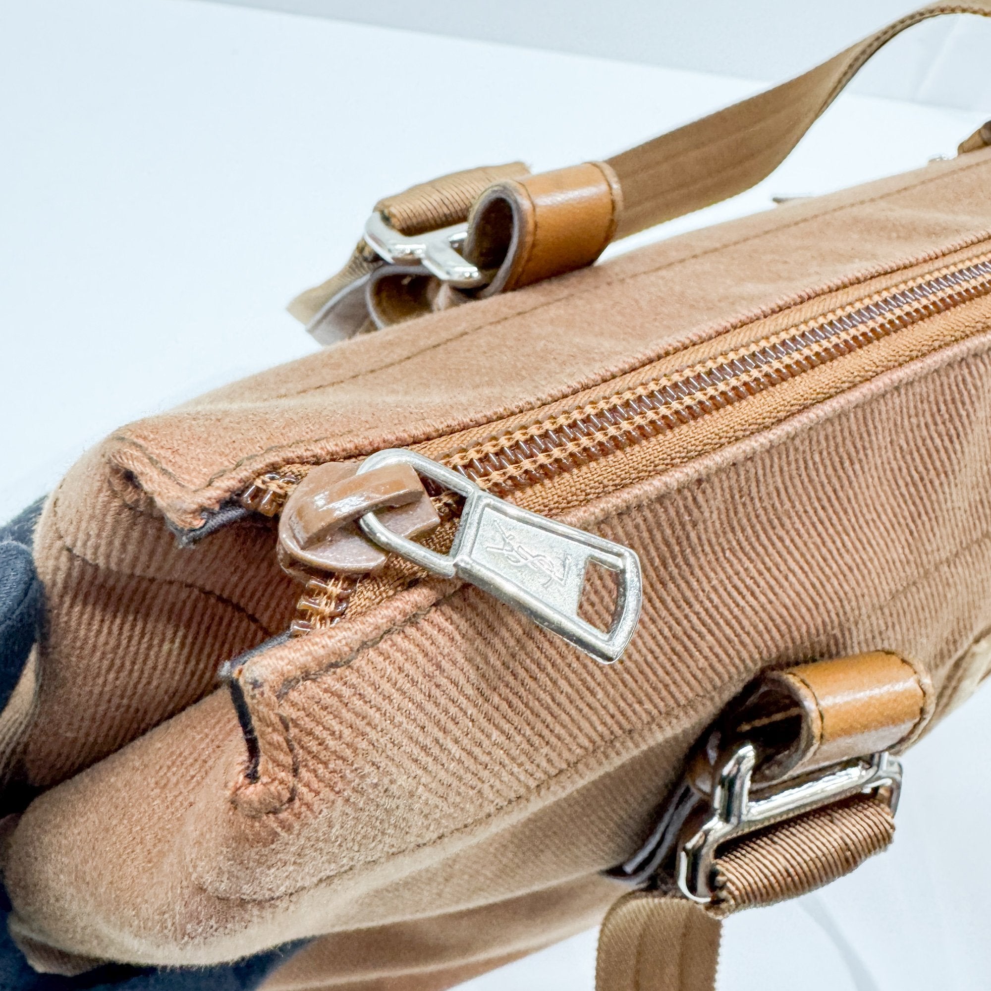 Kahala Brown Cotton Tote Bag