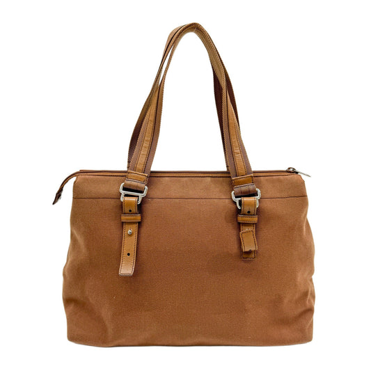 Kahala Brown Cotton Tote Bag