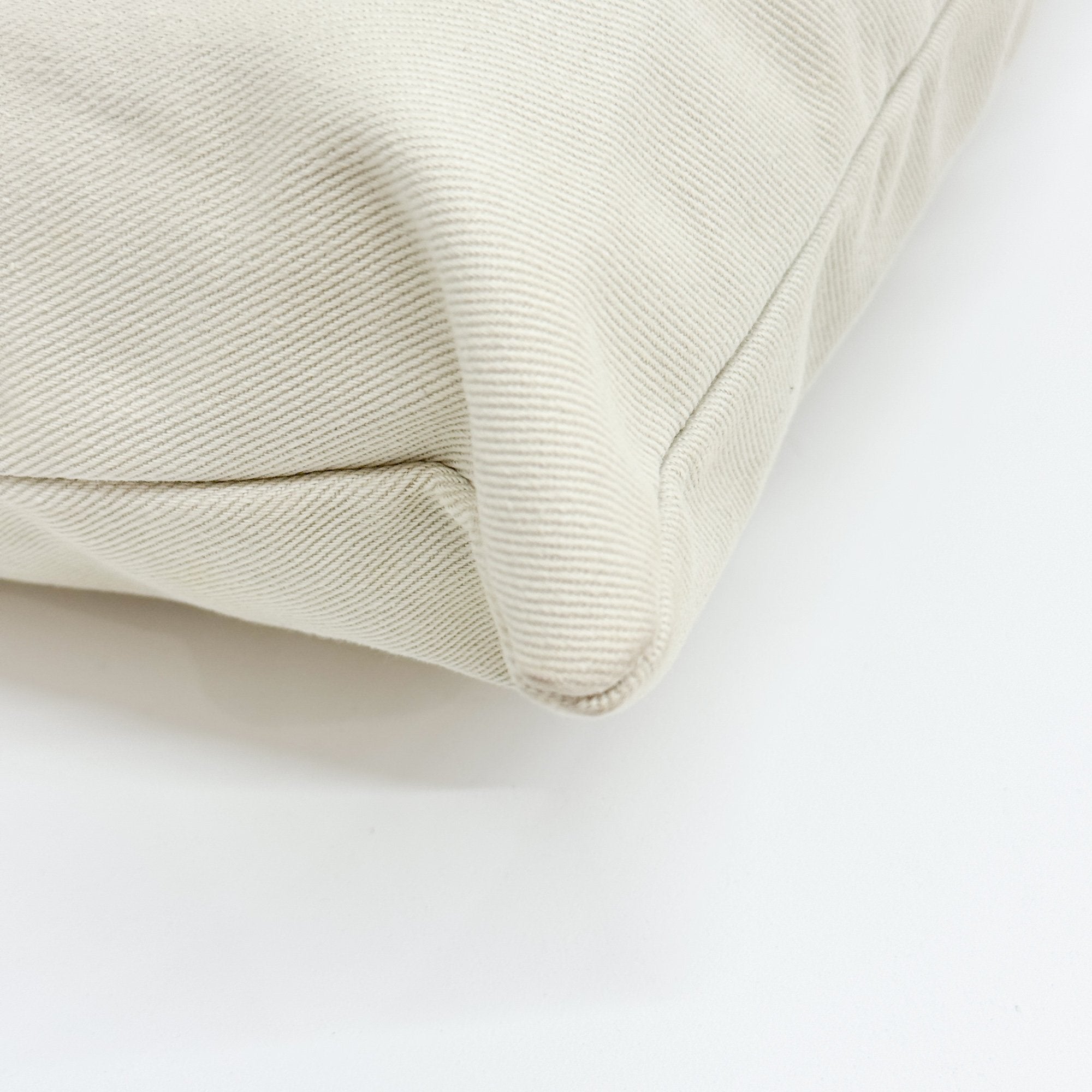 Kahala Eggshell White Cotton Tote Bag