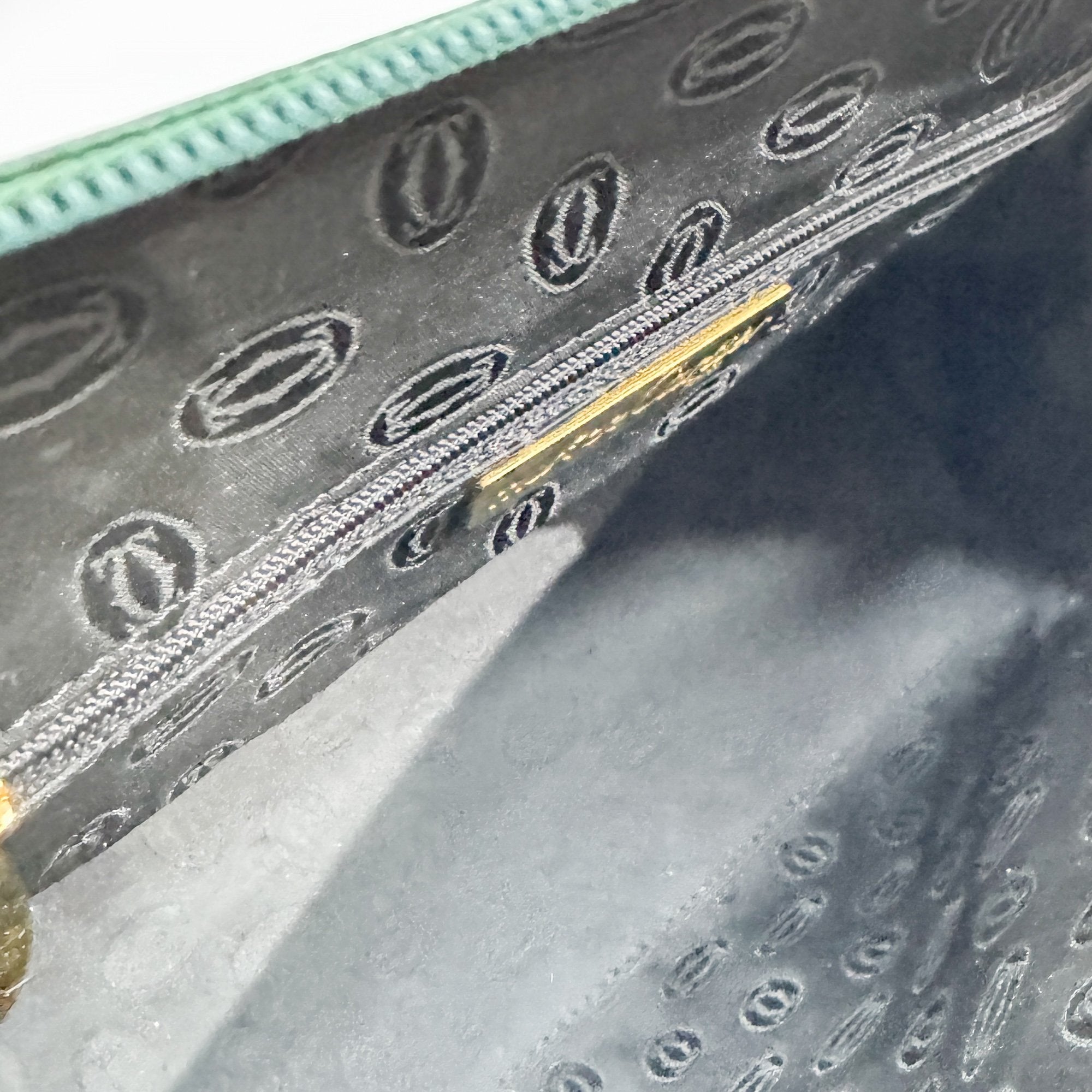 Must Line Green Leather Hand Bag