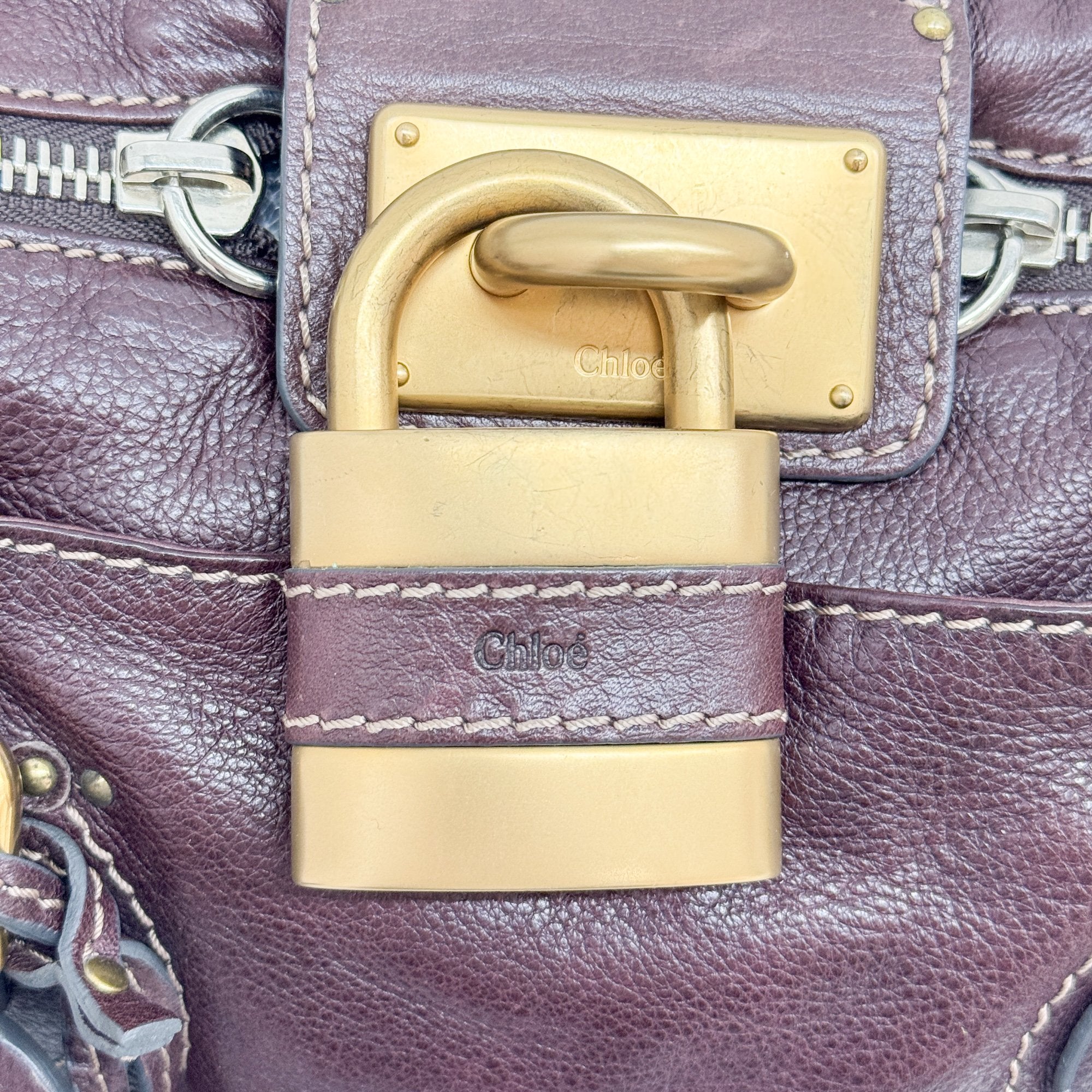 Paddington Brown Leather Shoulder Bag