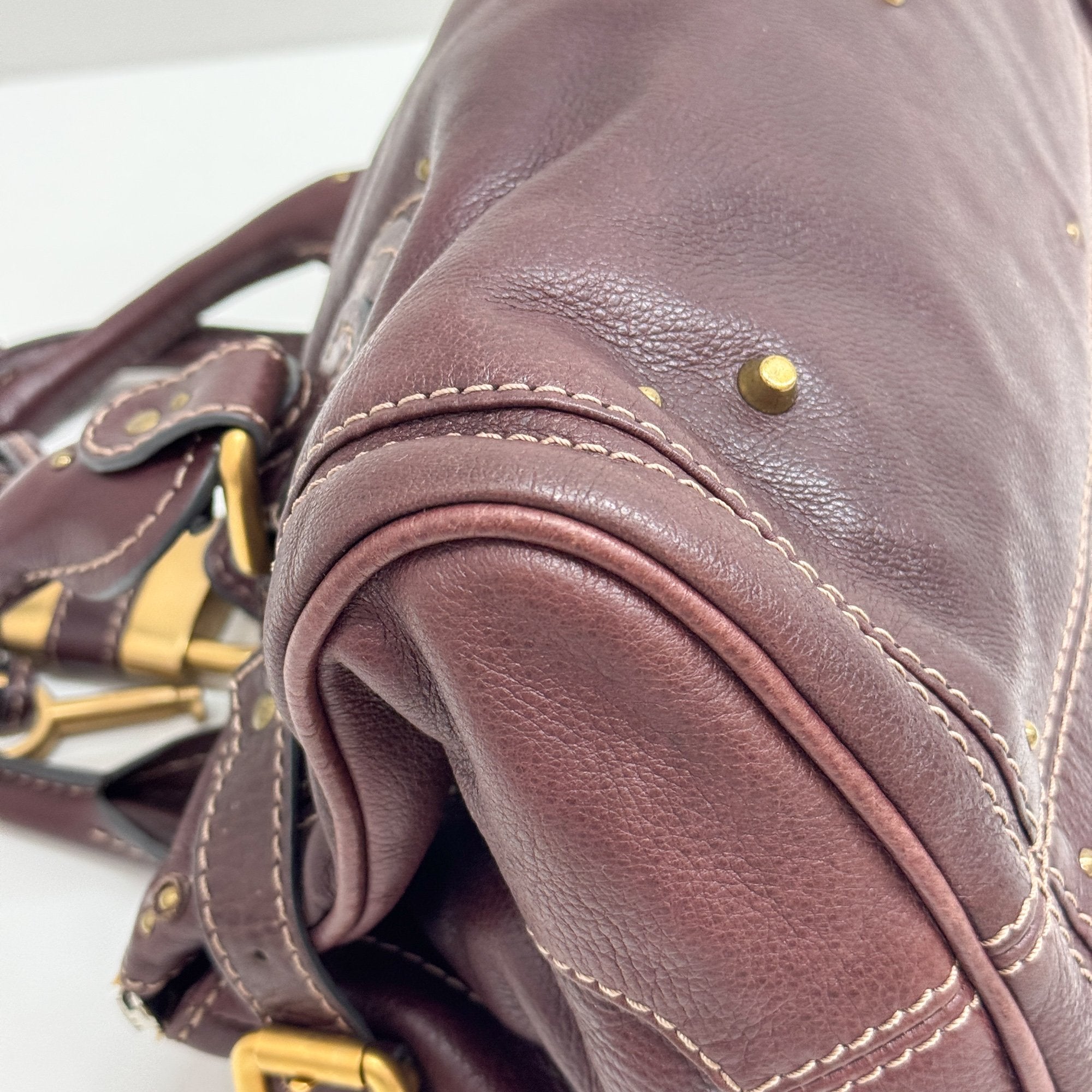 Paddington Brown Leather Shoulder Bag