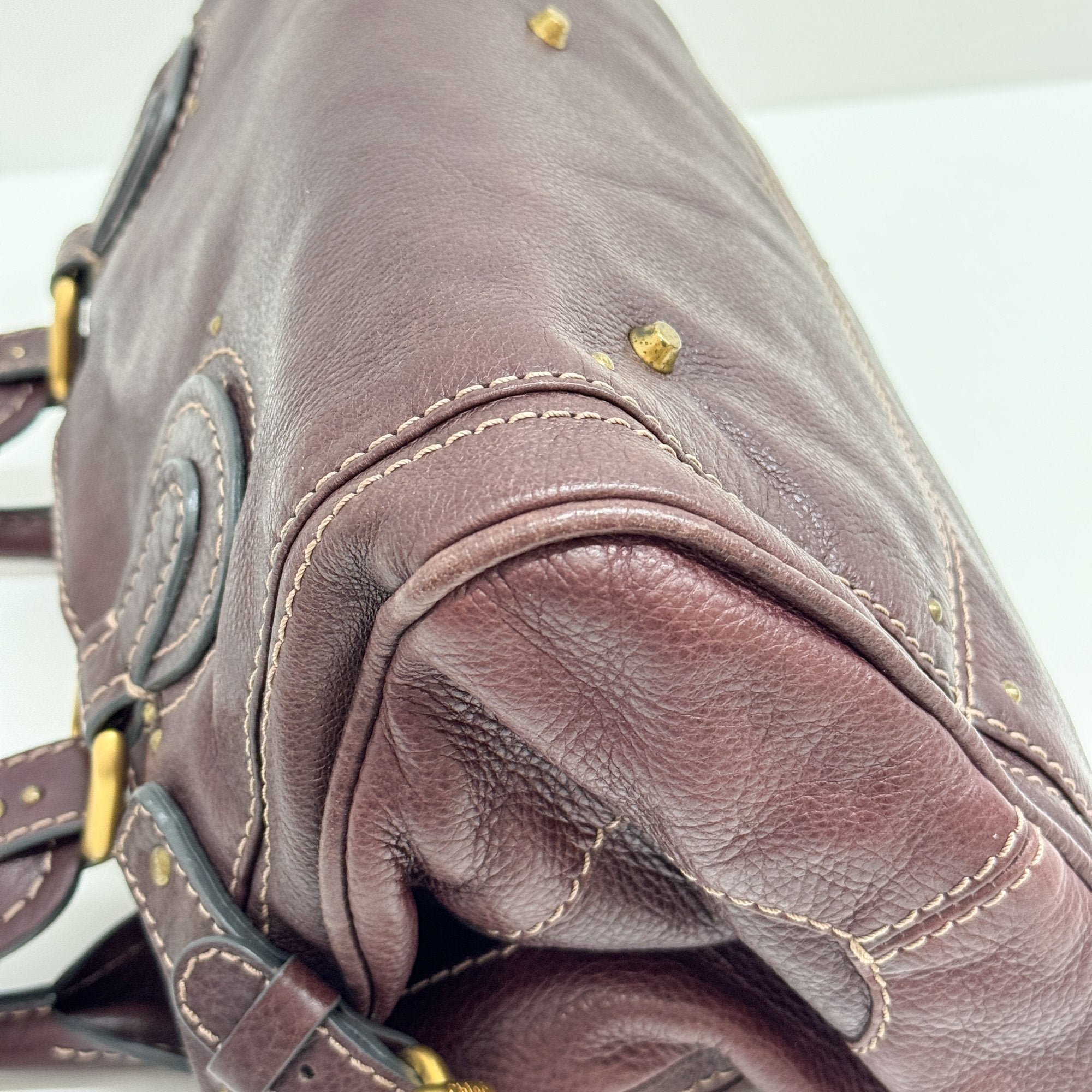 Paddington Brown Leather Shoulder Bag