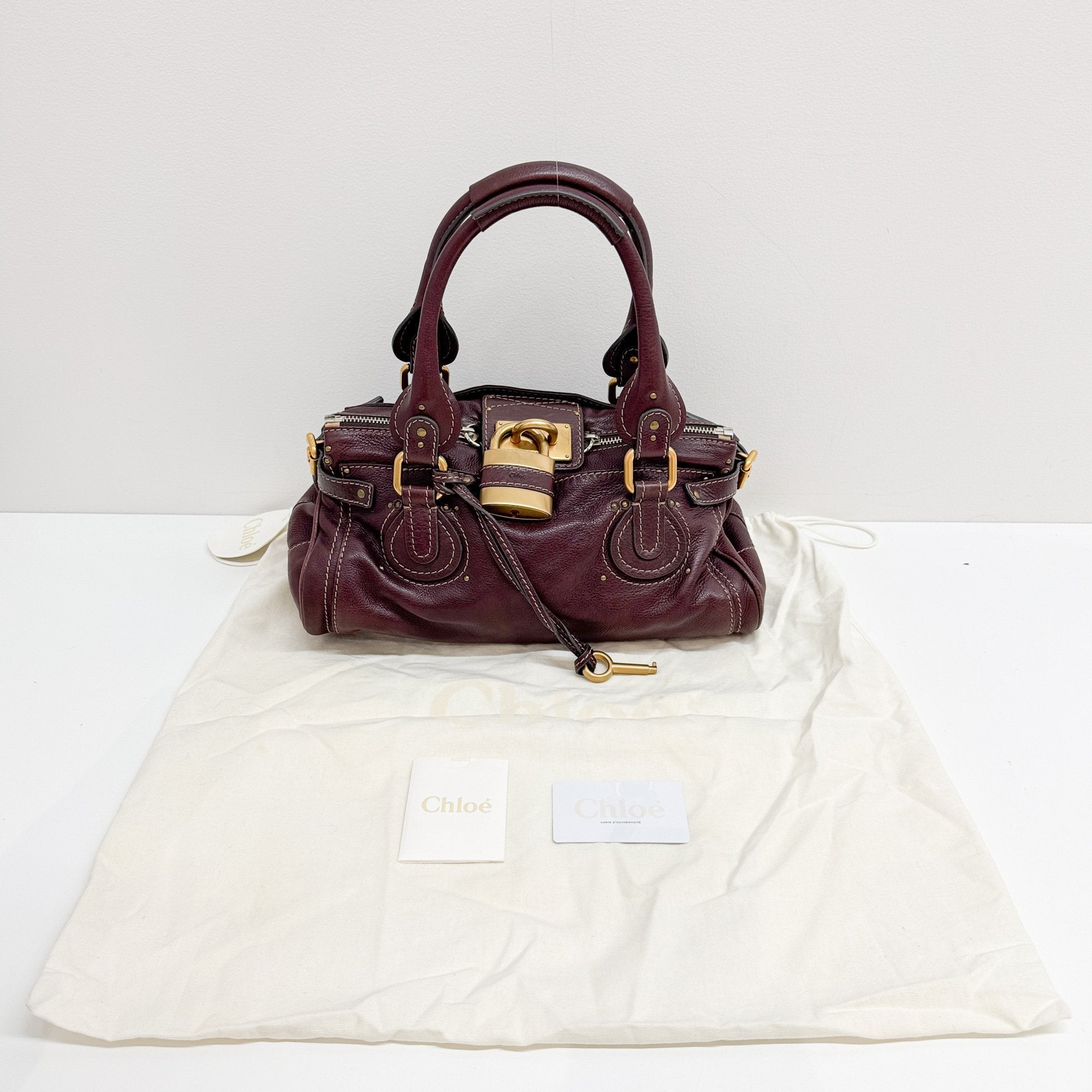 Paddington Brown Leather Shoulder Bag