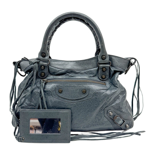 Giant 12 City Xanadu Green Leather Two Way Bag