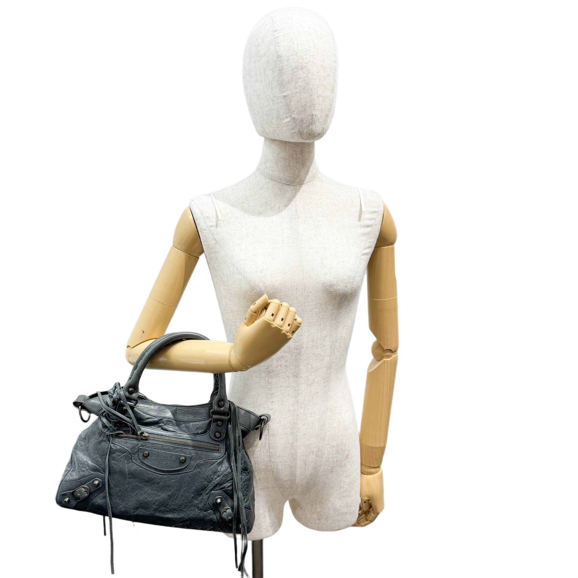 Giant 12 City Xanadu Green Leather Two Way Bag