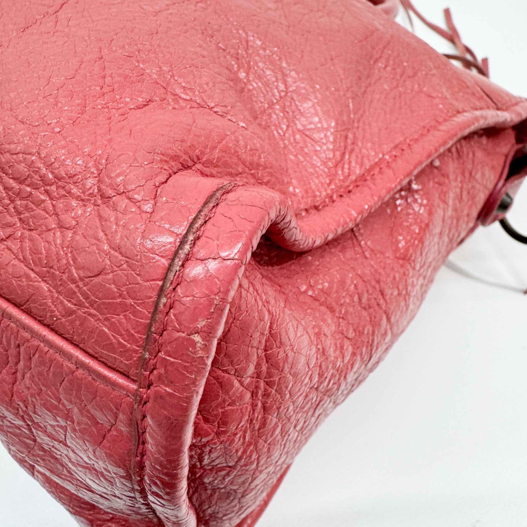 Giant 12 City Pink Leather Two Way Bag